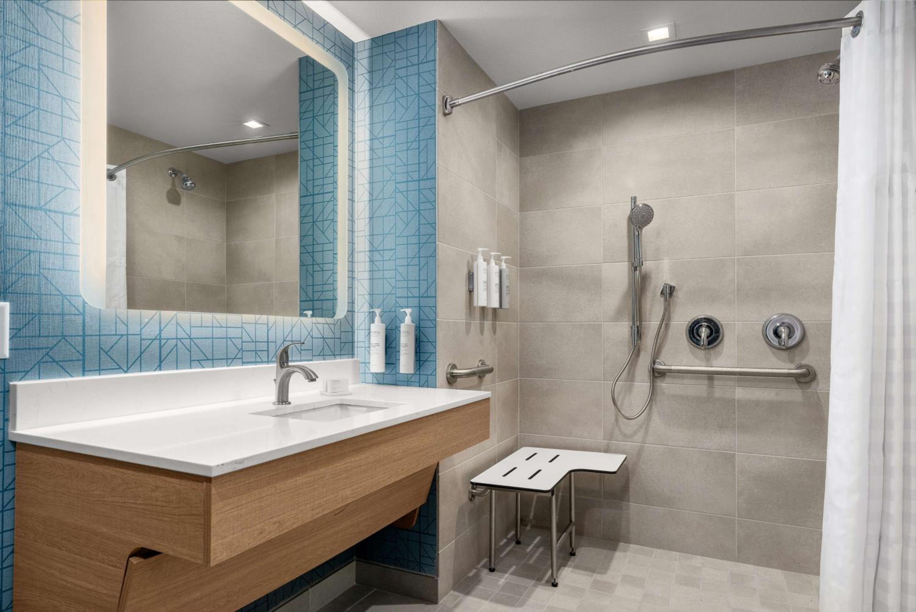 King Studio with Roll-In Shower - Mobility Accessible - Photo 4