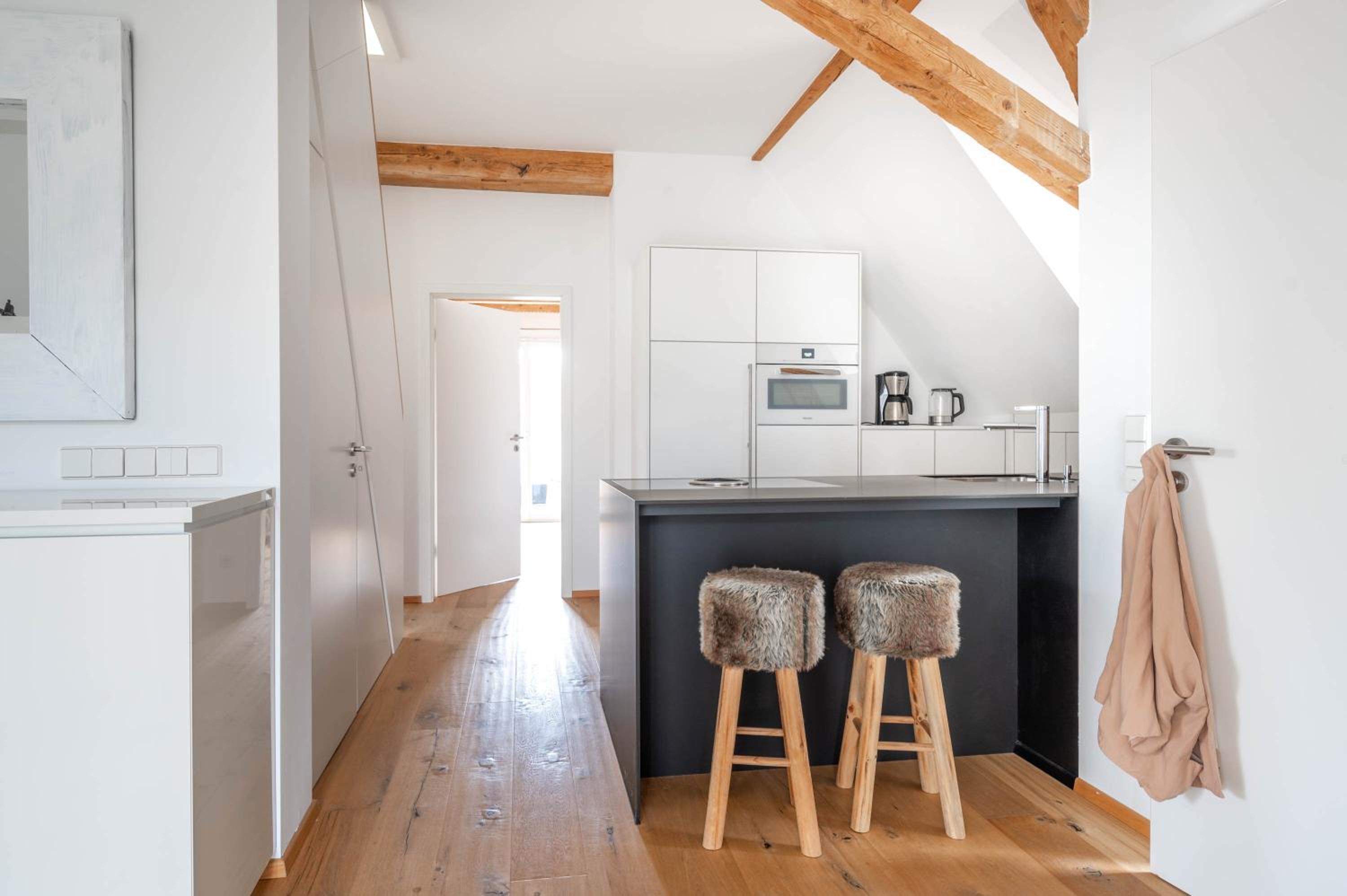 One-Bedroom Apartment with Balcony and Water View