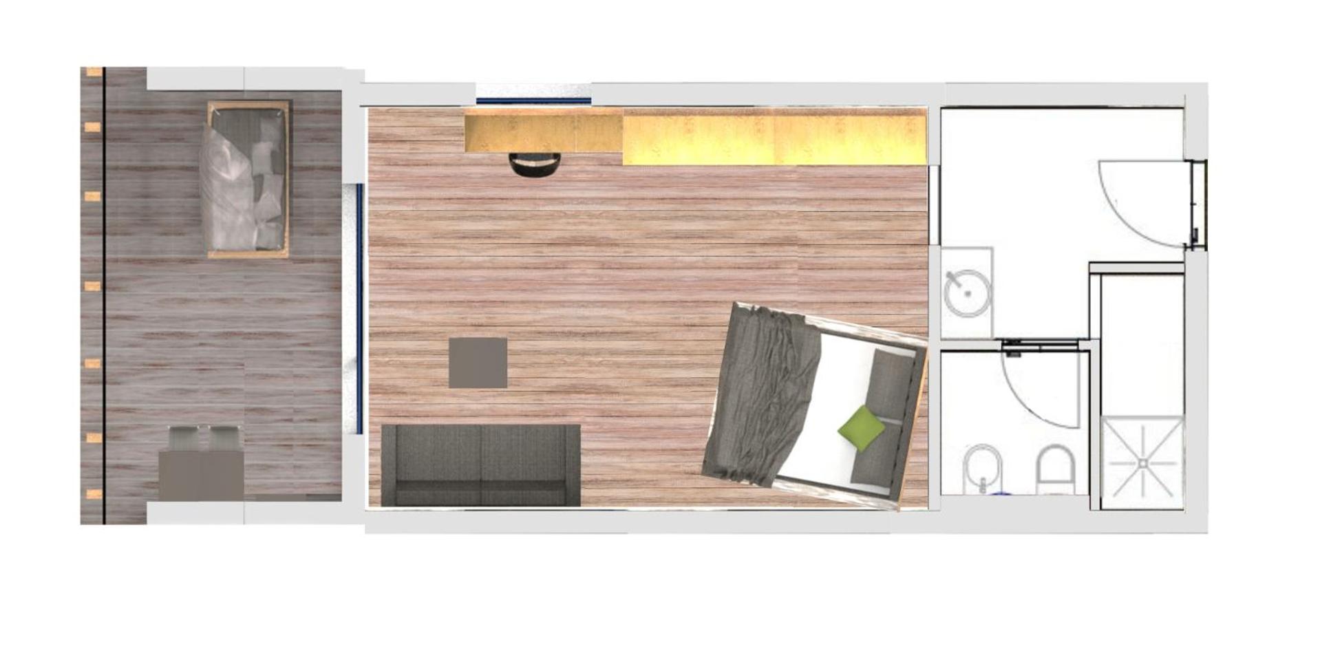 Deluxe Double Room with Balcony