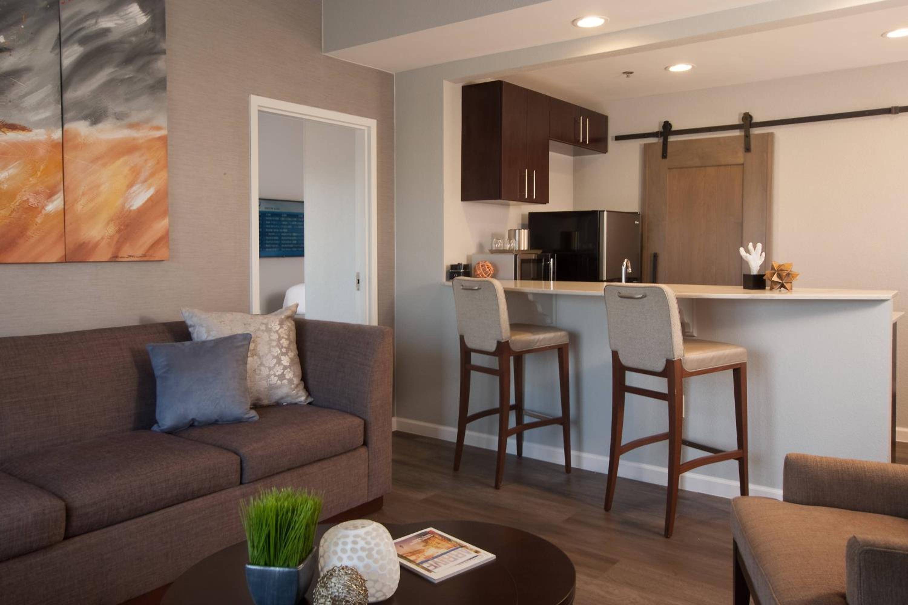 One-Bedroom King Suite with Balcony and Sofa Bed