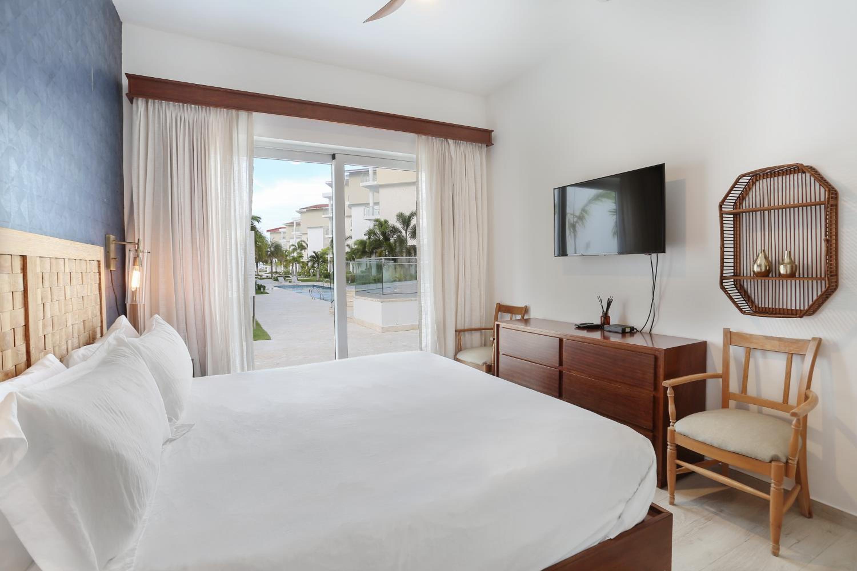 Two-Bedroom Apartment with Pool View