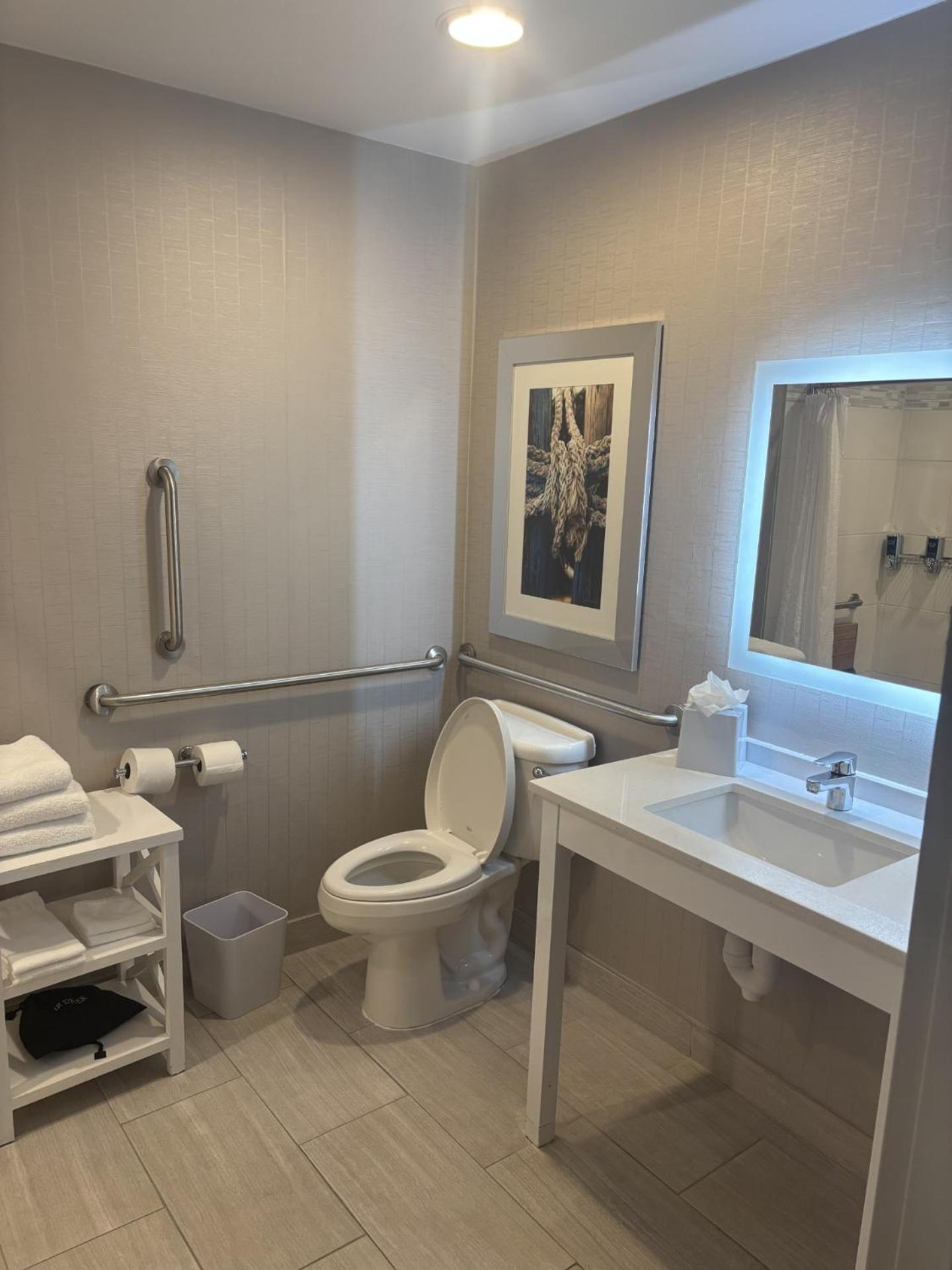 Traditional Queen Room with Roll-in Shower - Mobility and Hearing Accessible photo 3