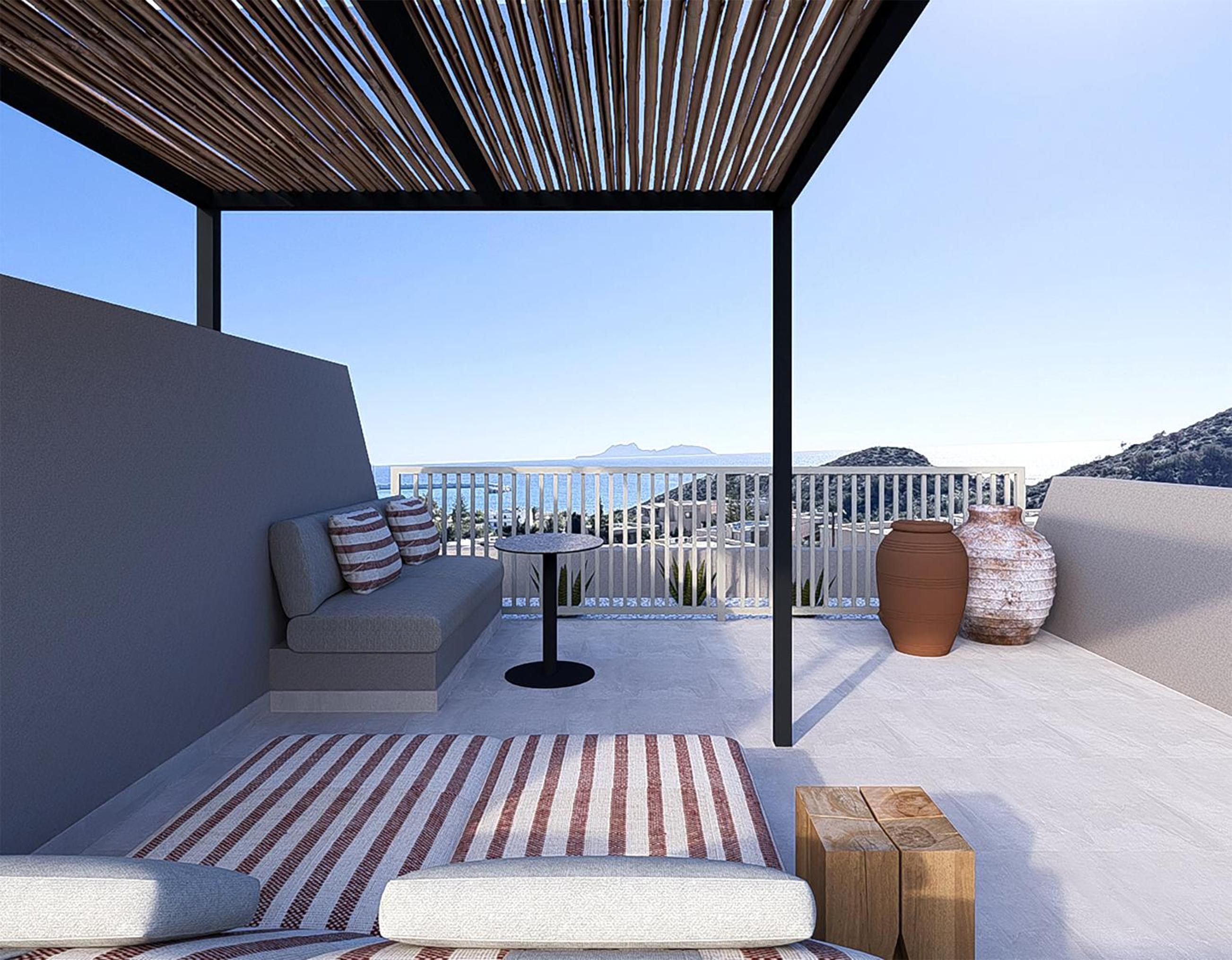 Star sleep rooftop junior suite sea view