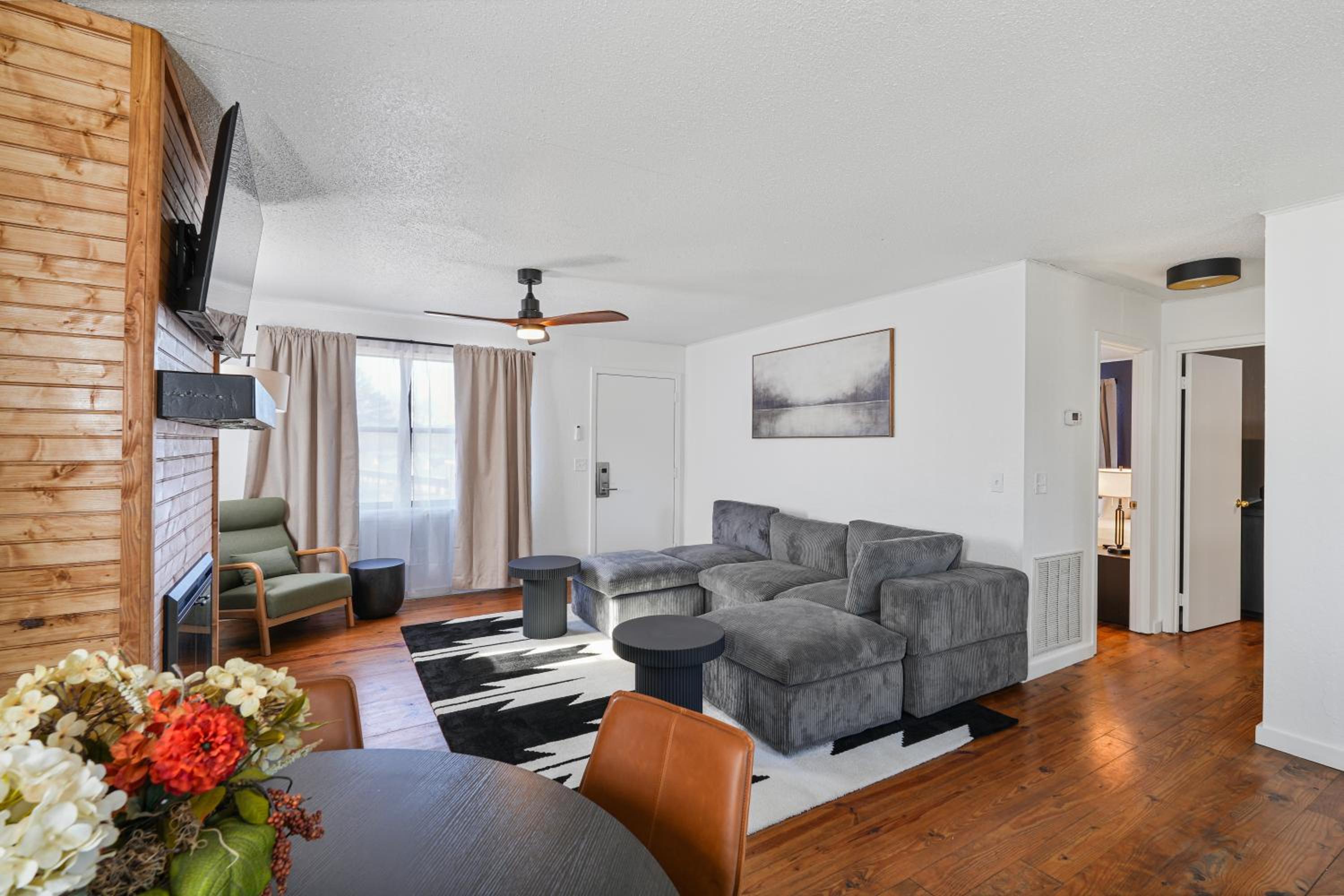 Two-Bedroom Apartment with Balcony