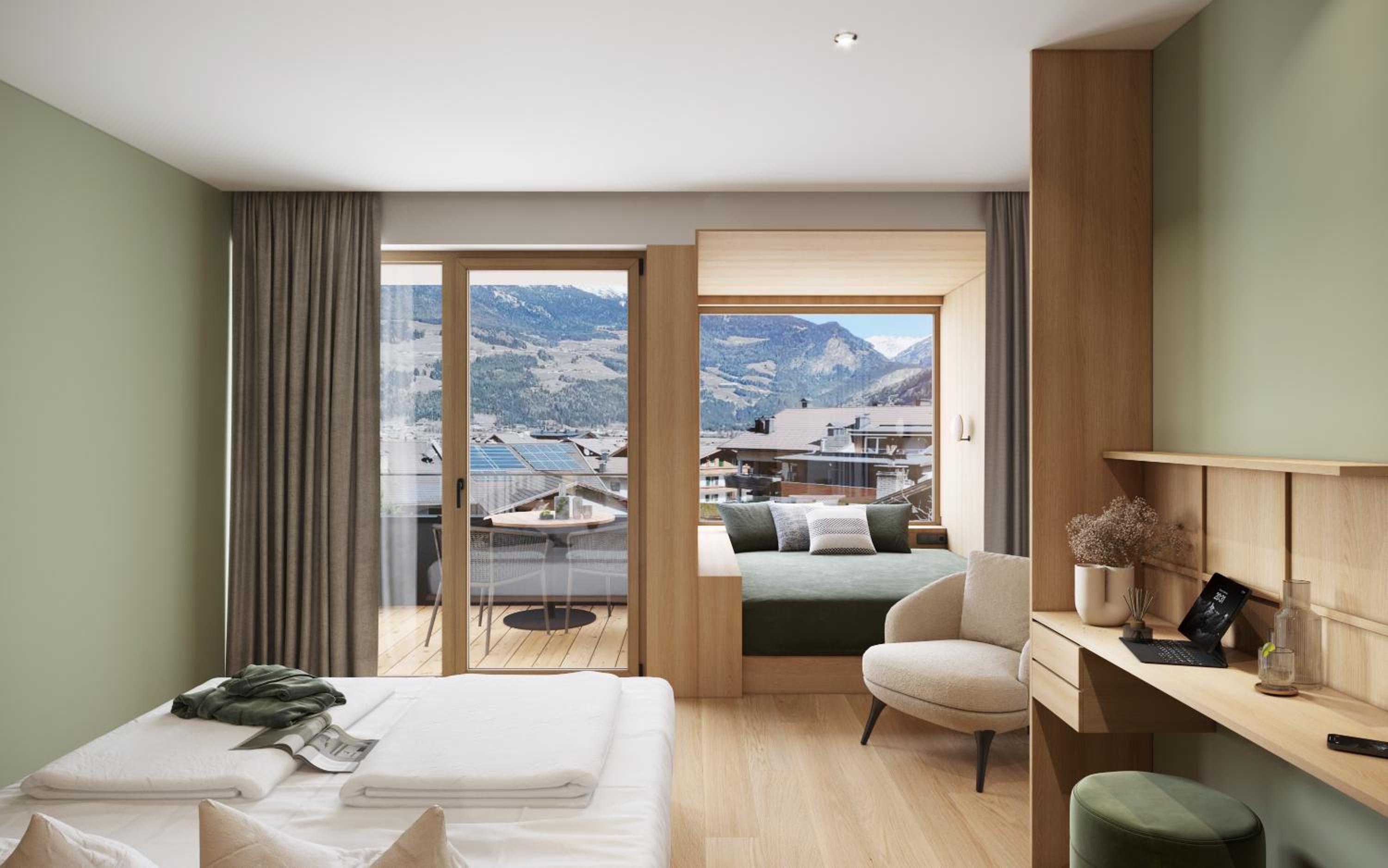 Family Room with Balcony