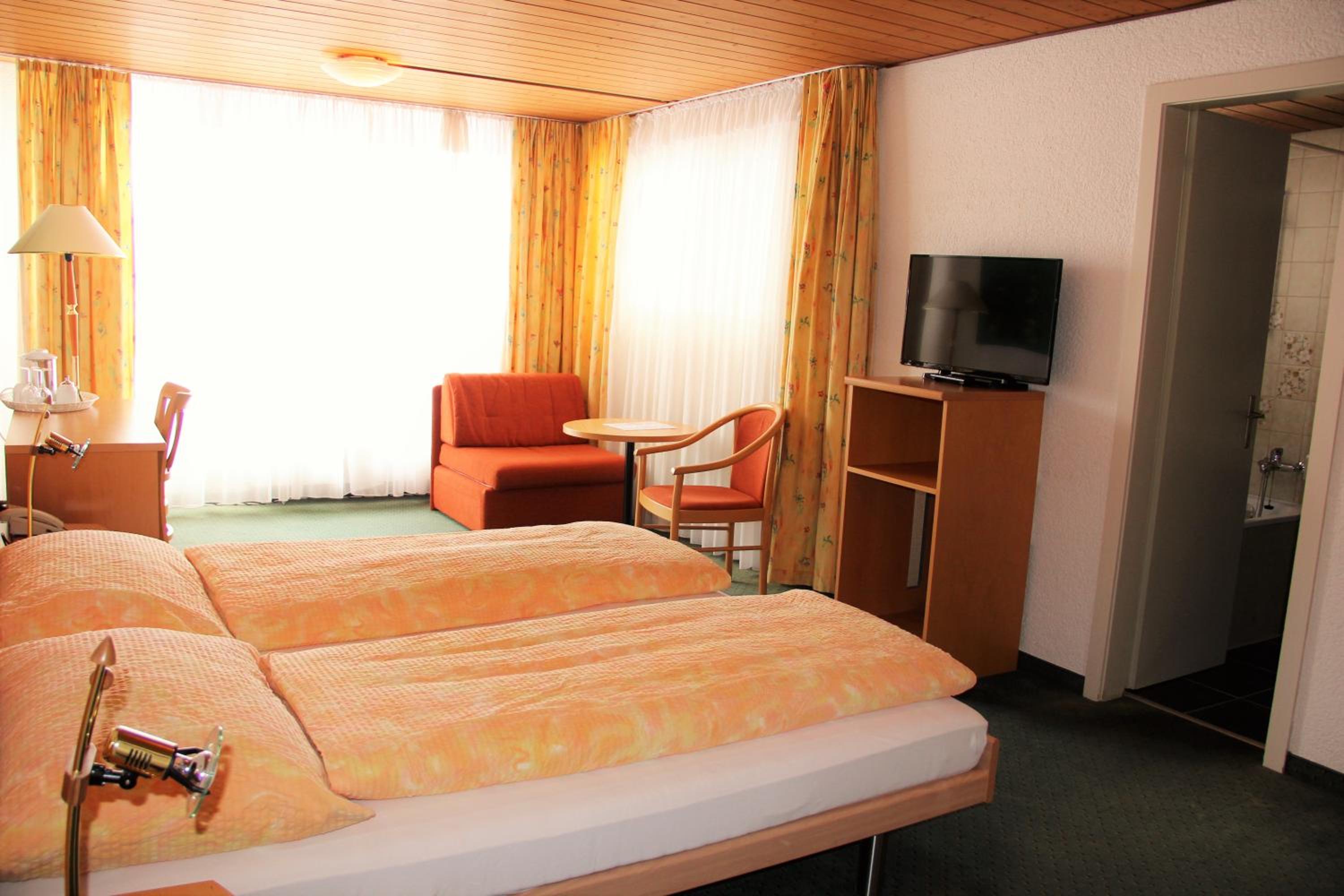 Deluxe Twin Room with Eiger View & Balcony