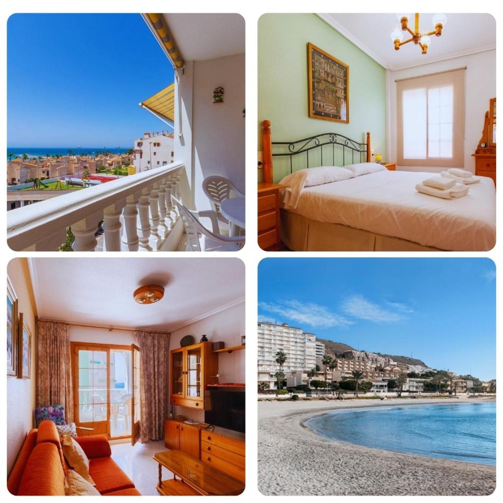 Apartamento de dos habitaciones con vista al mar