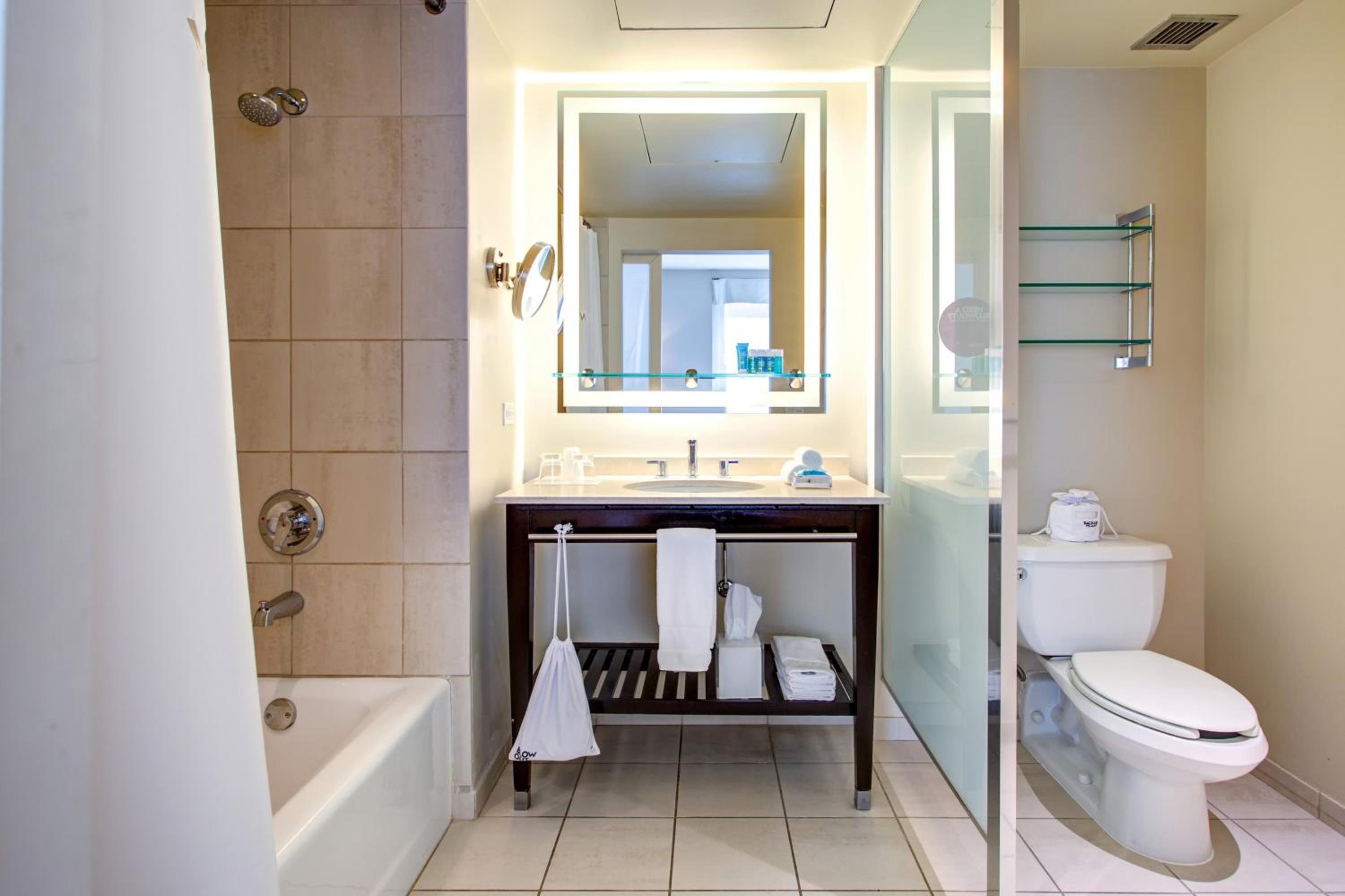 Premium Queen Room with Roll-in Shower - Mobility/Hearing Accessible