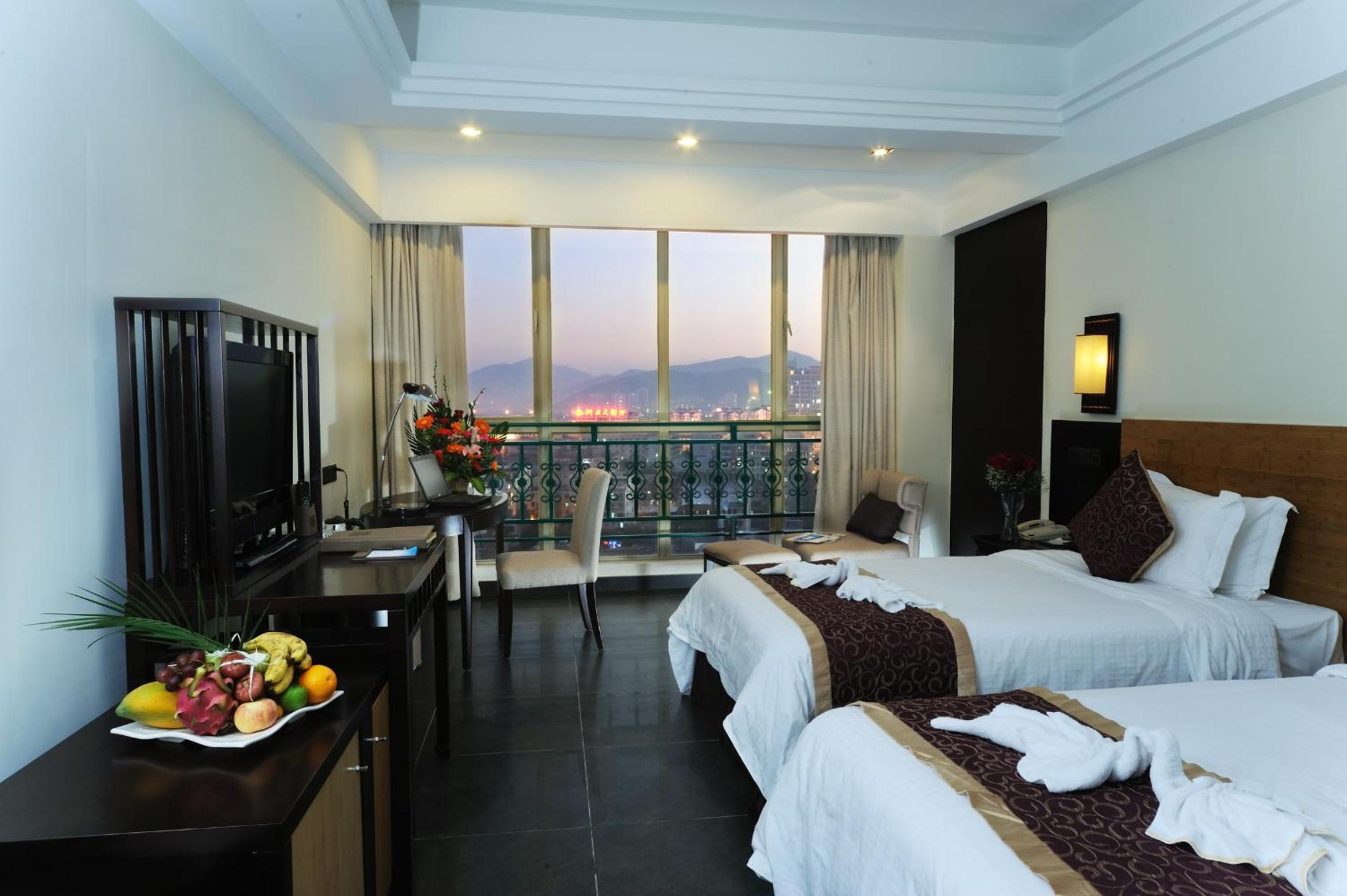 Deluxe Twin Room with City View - Photo 8
