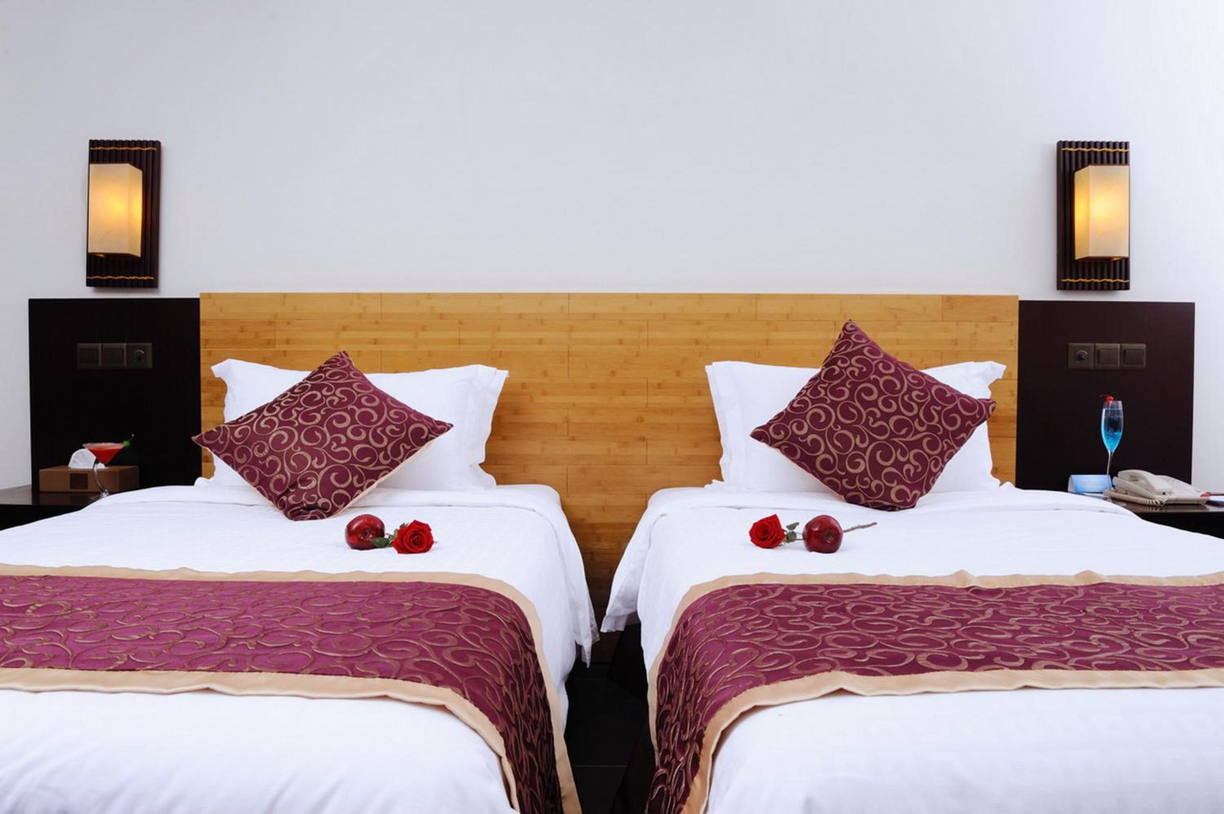 Deluxe Twin Room with City View - Photo 2