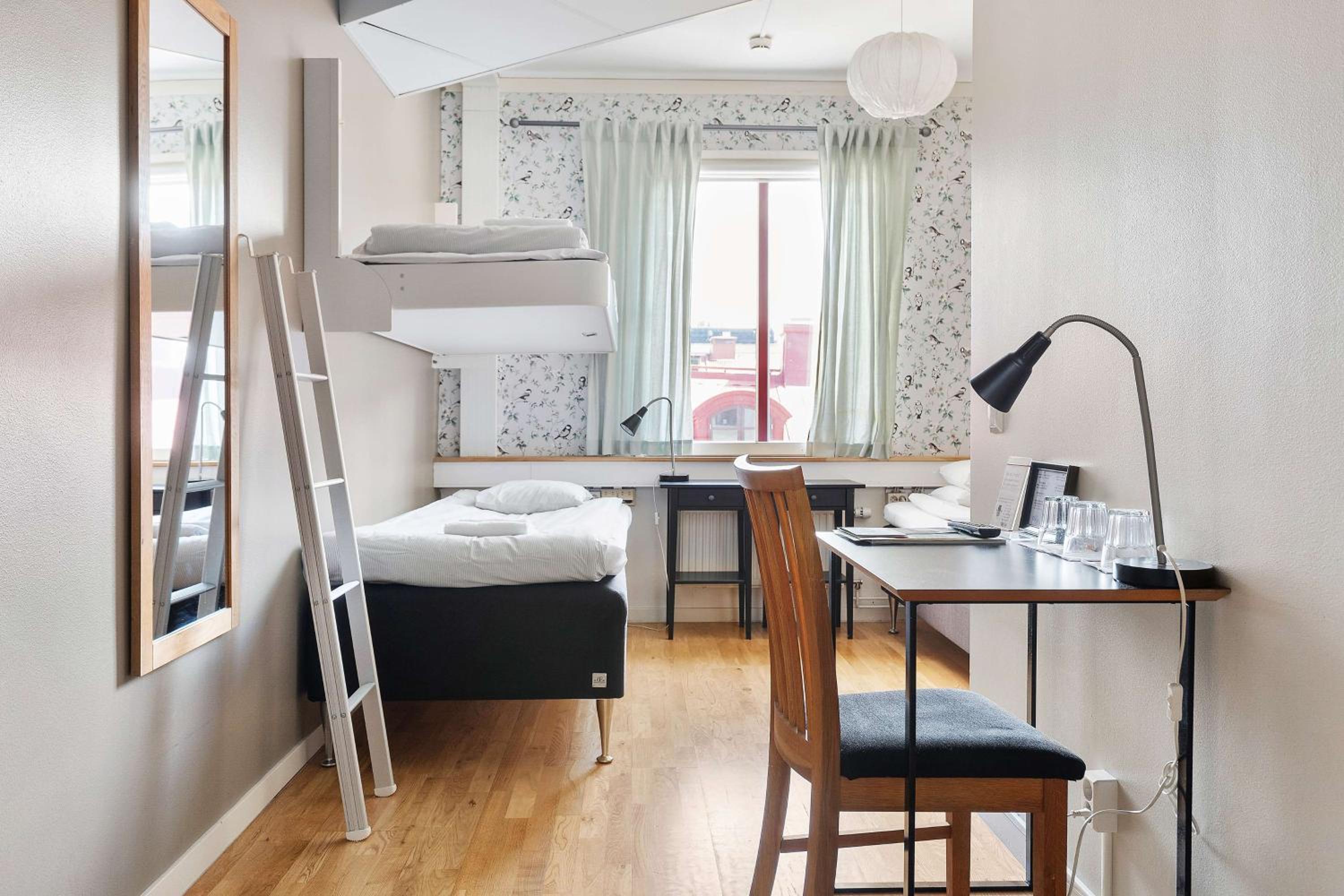 Standard Twin Room with Two Single Bed and One Single Wall Bed - Non-Smoking
