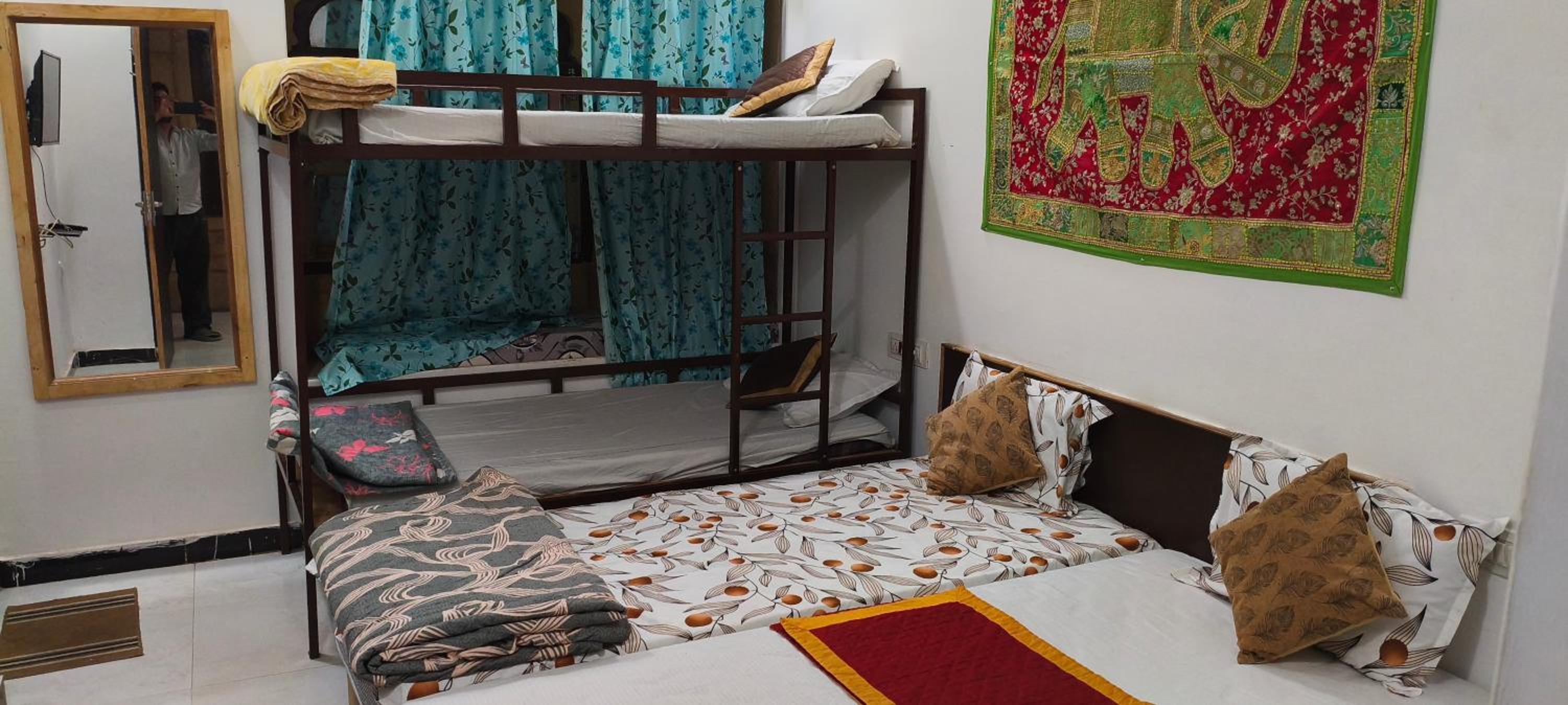 Bed in 4-Bed Female Dormitory Room