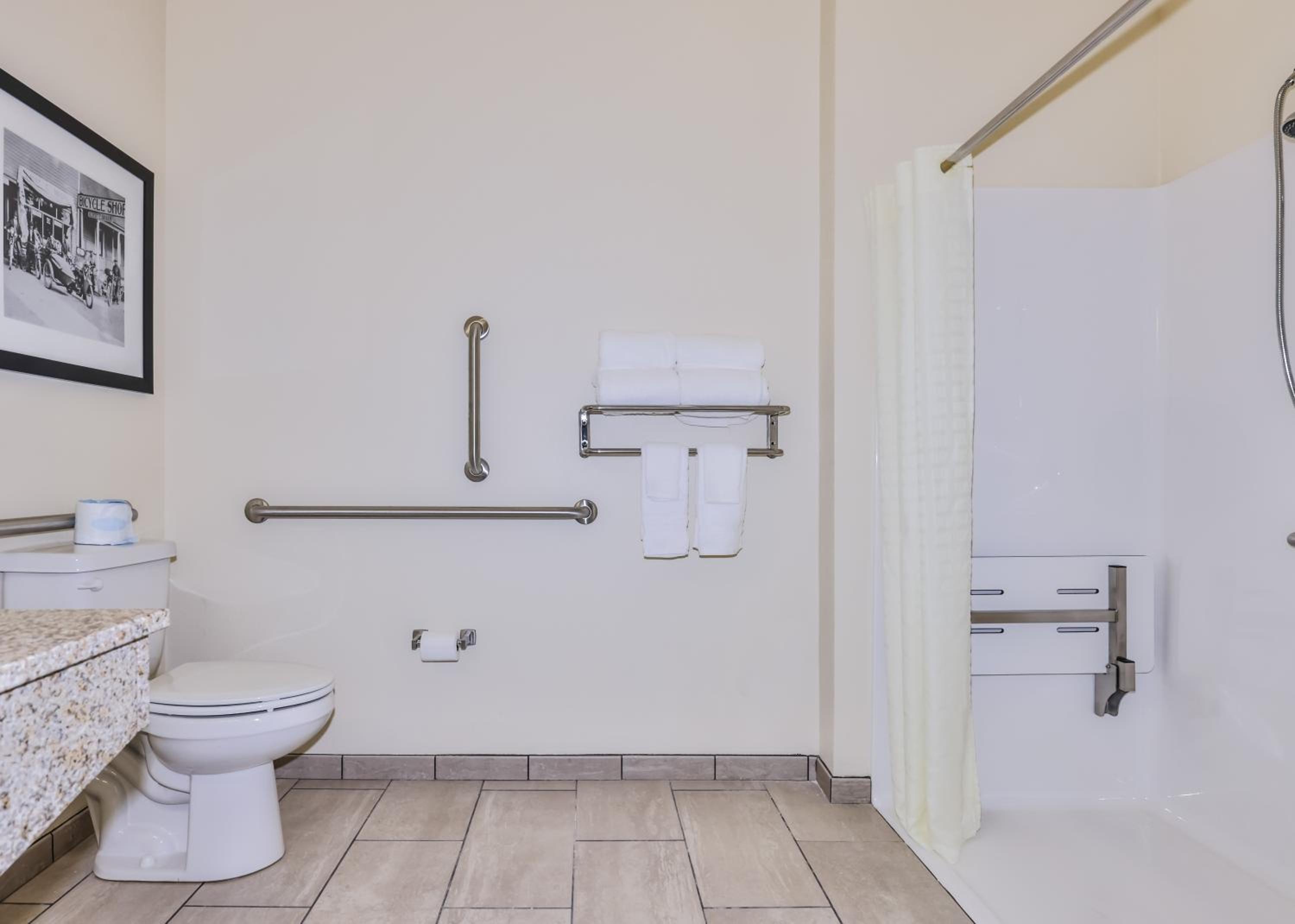 King Room with Roll-In Shower - Disability Access photo 3