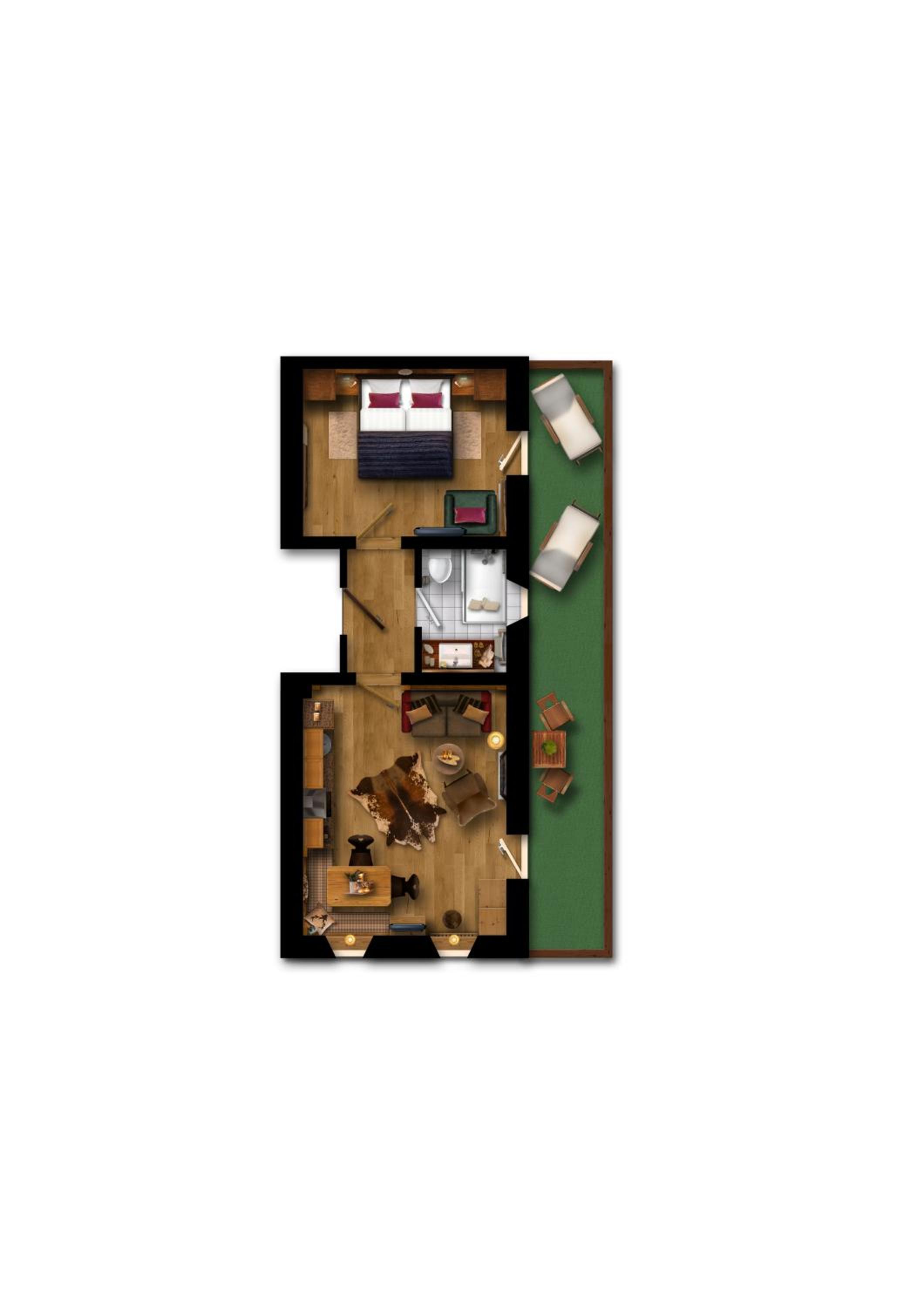 Apartment with Mountain View photo 1