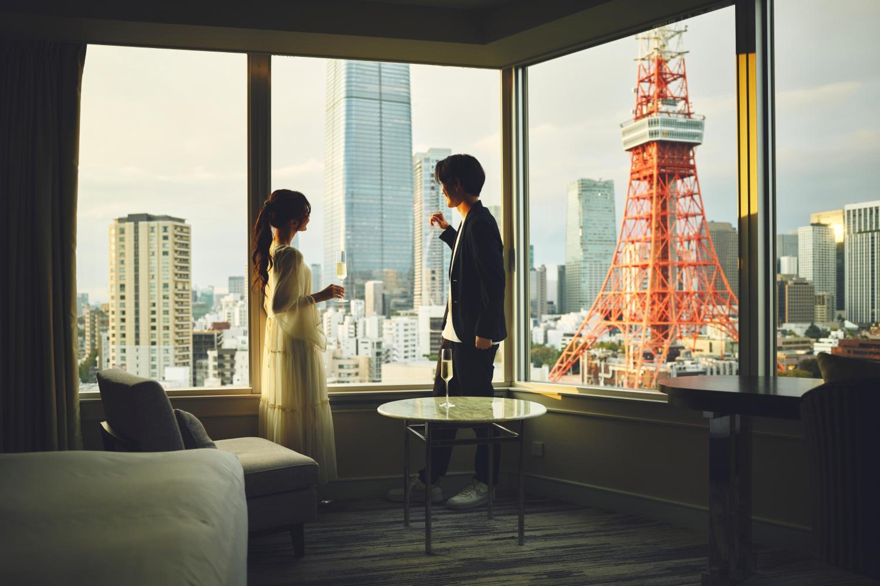 (High Floor) Corner King Room - Non Smoking with Tokyo Tower View photo 1