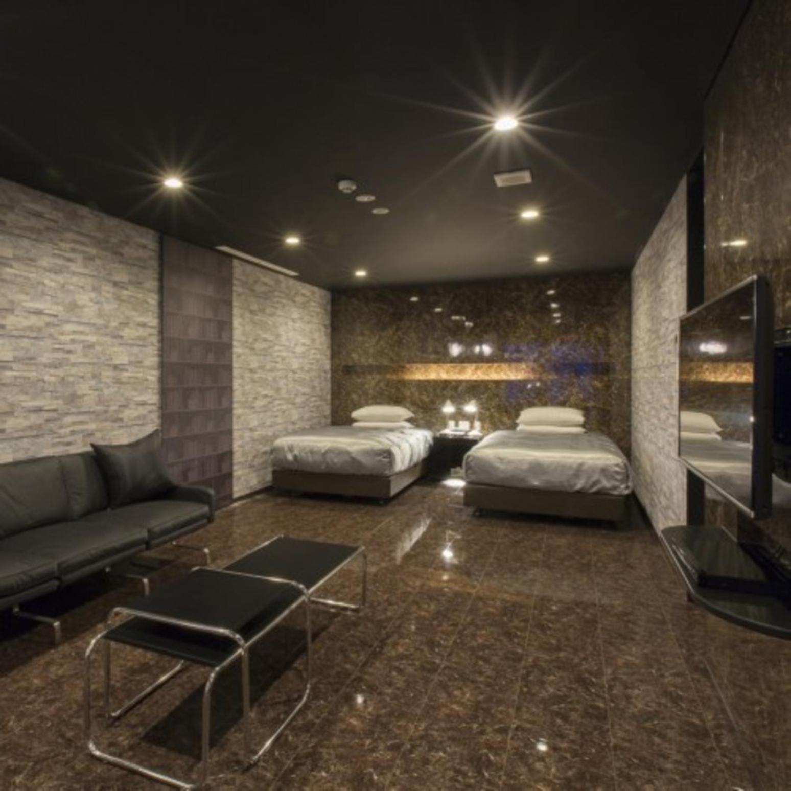 Twin Room with Open Air Bath & Mist Sauna, Jacuzzi photo 1
