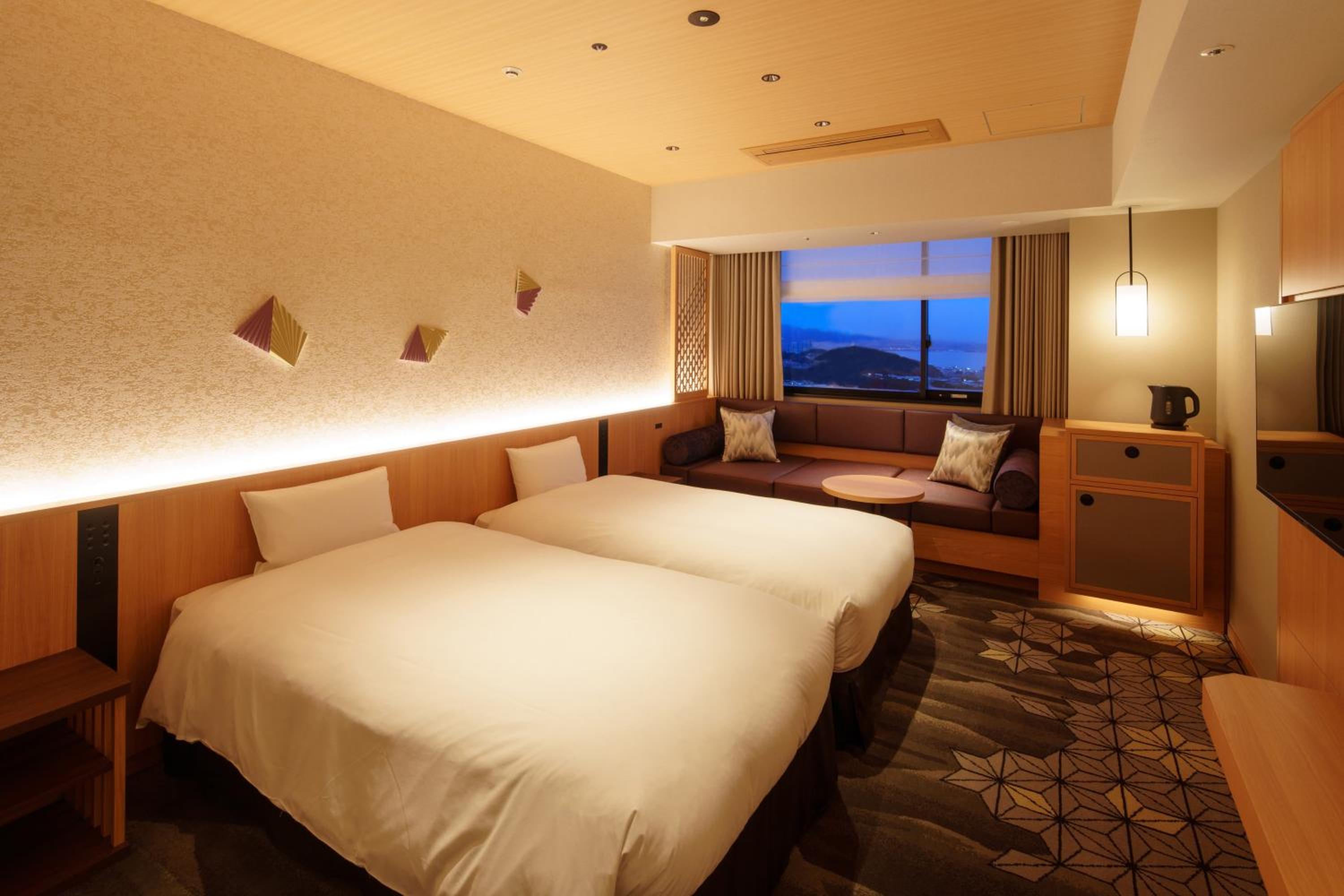 HOSHI KAN Standard Room with Ocean View (35㎡) - Buffet Breakfast and Dinner Included (WA DINING HOSHI) - The Number of Beds Depends on the Number of Guests photo 2