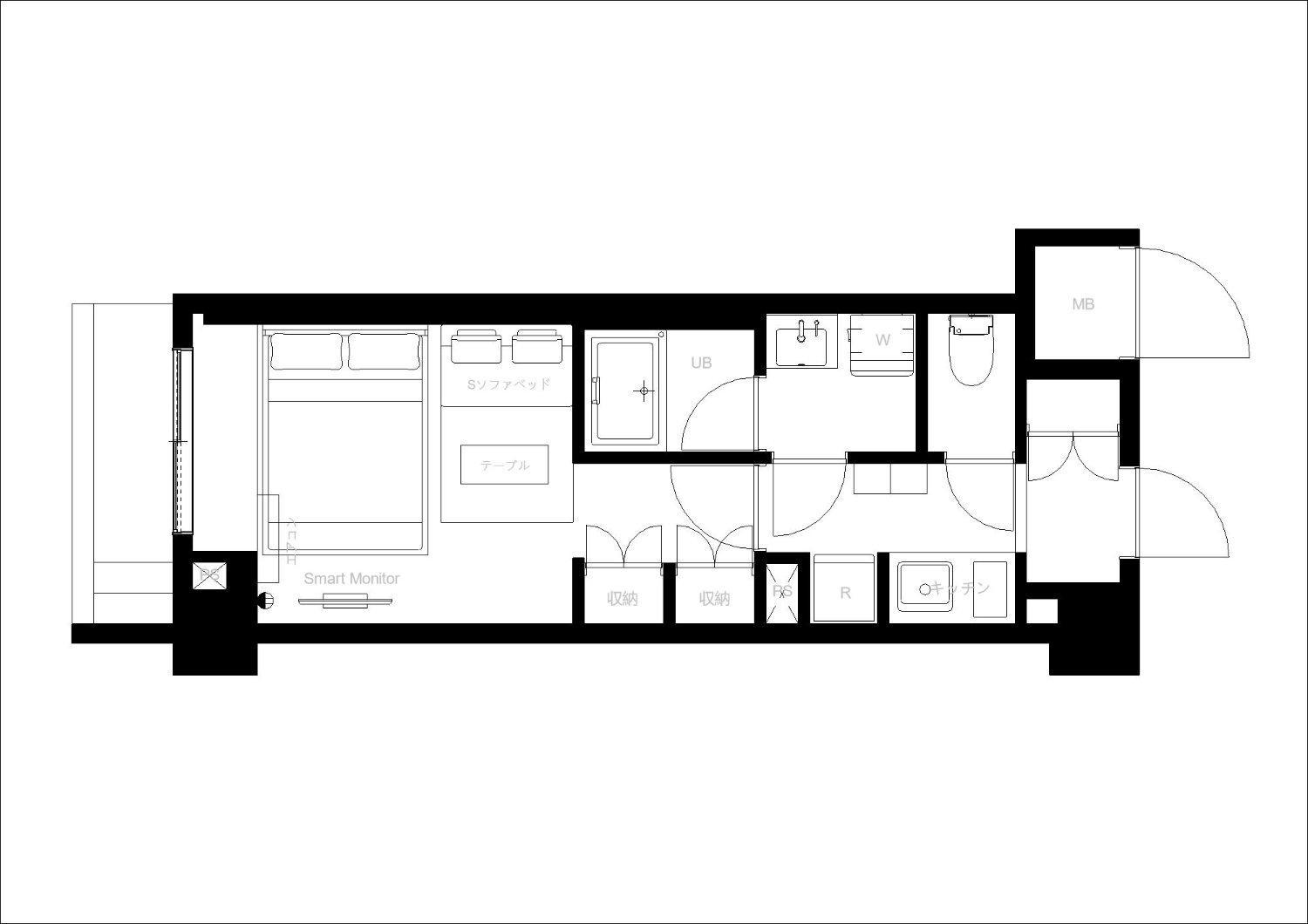 One-Bedroom Apartment photo 2