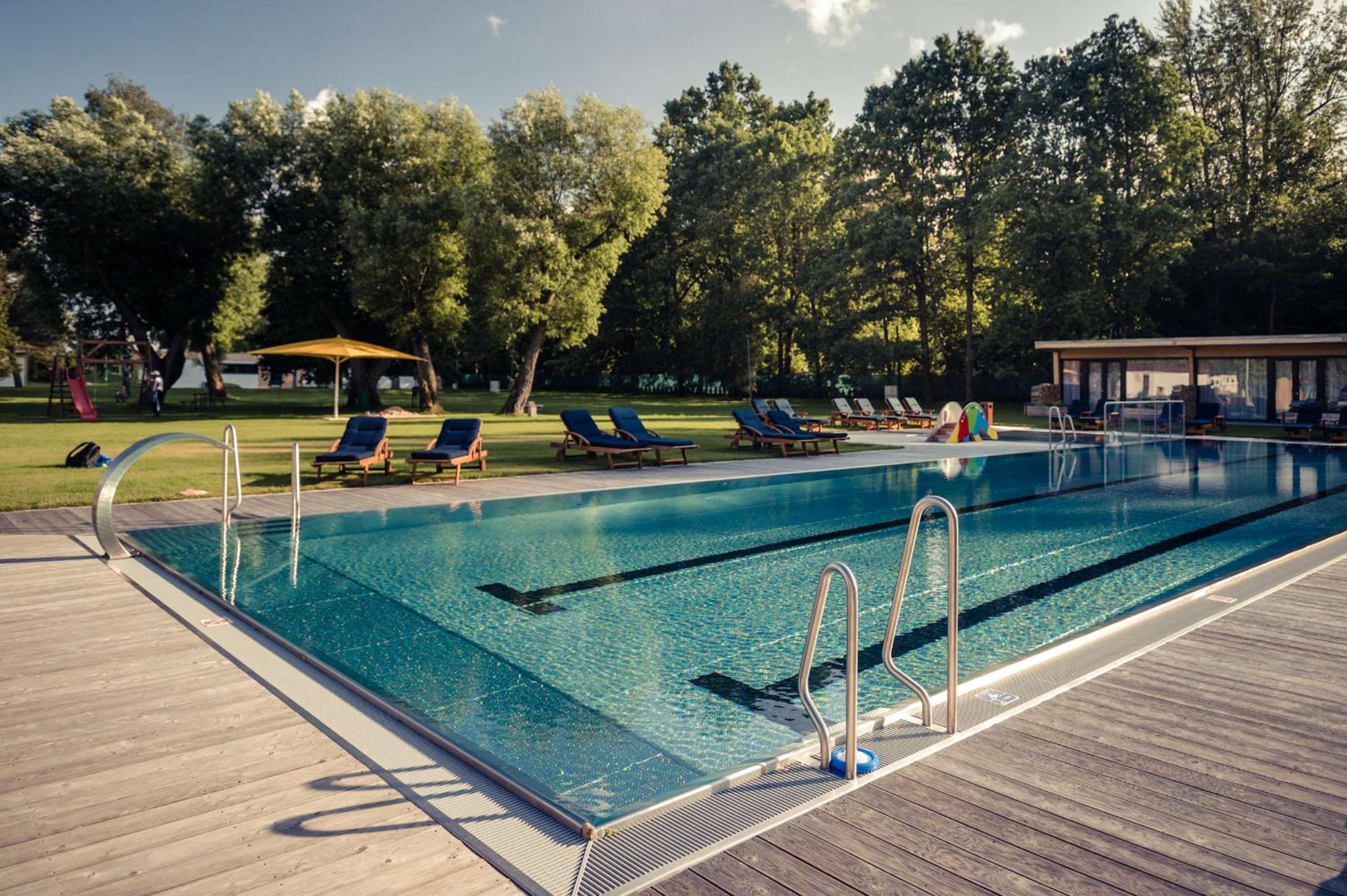 Studio with Pool View