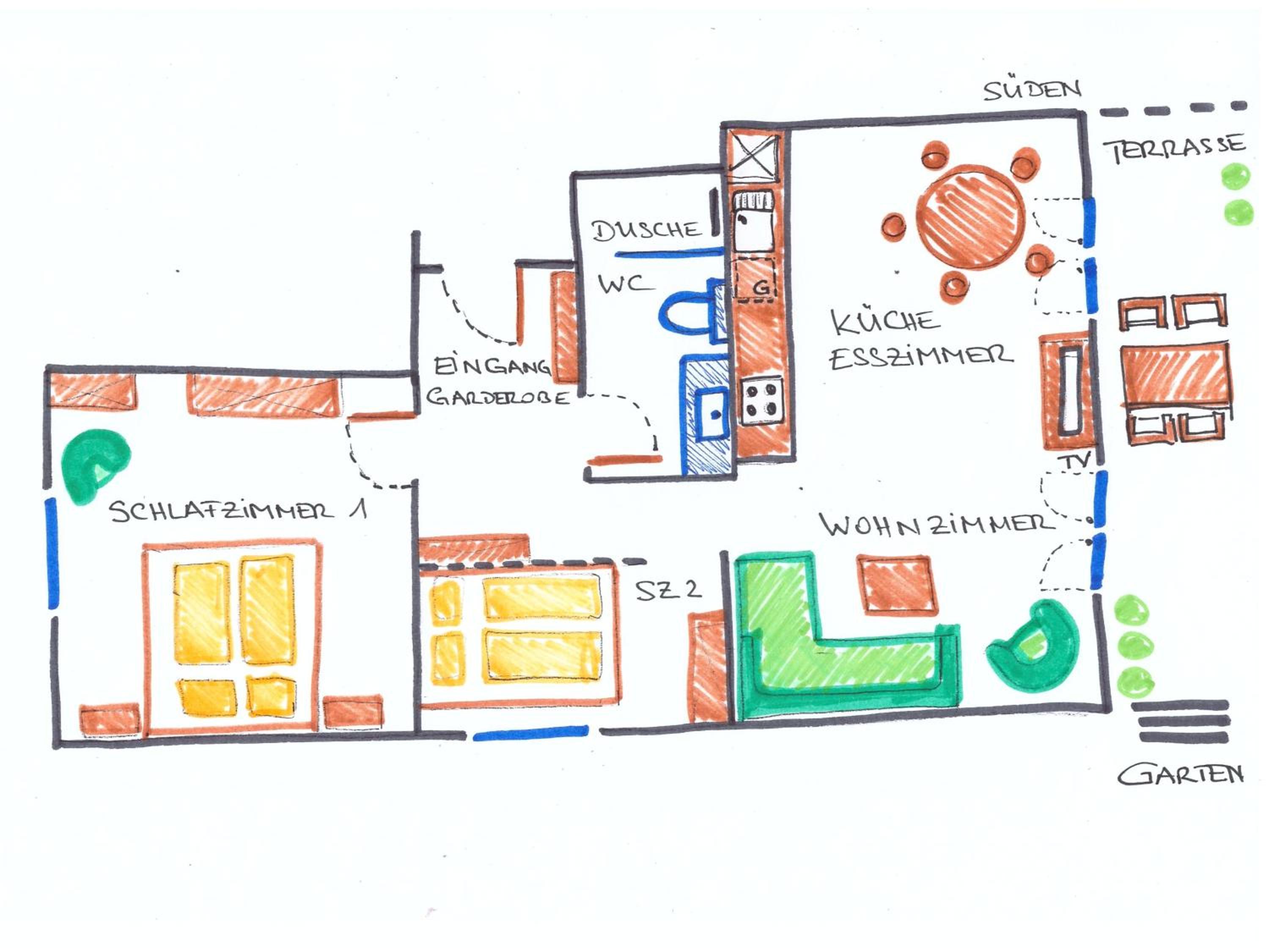 One-Bedroom Apartment with Terrace photo 1