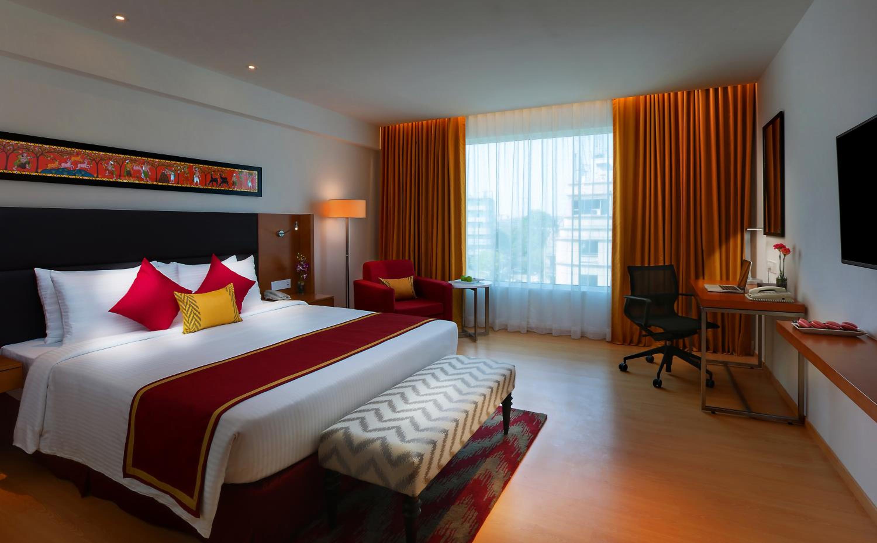 Deluxe Room, with access to cocktail hours from 6-8PM,15% discount on Food & Soft Beverages & SPA.