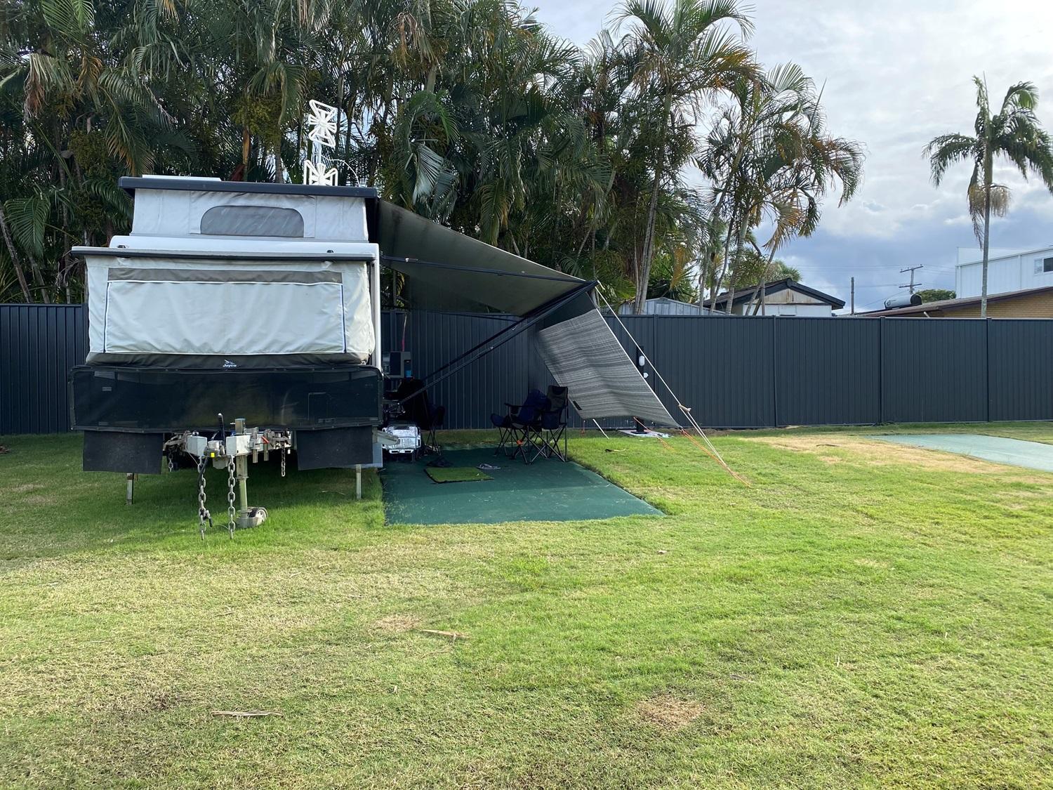 Garden Premium Powered Sites with Shared Bathroom - Bring Your Own Caravan or Tent