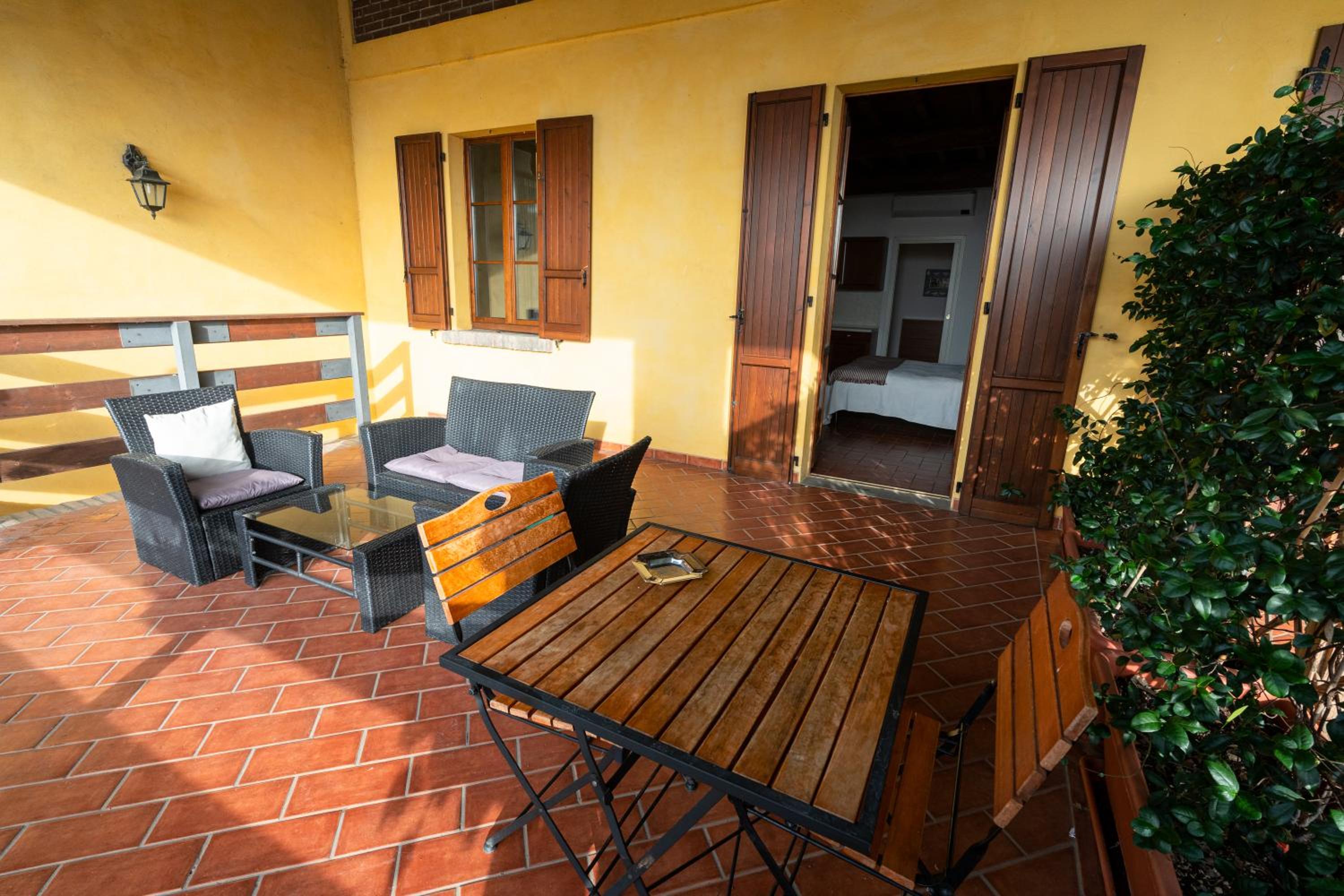 Family Room with Terrace