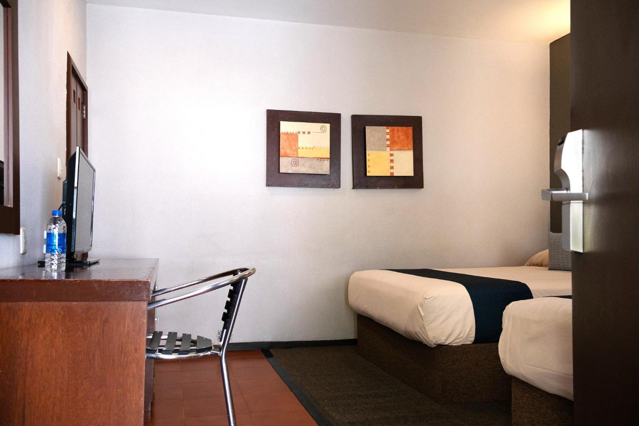 Budget Double Room with Two Double Beds