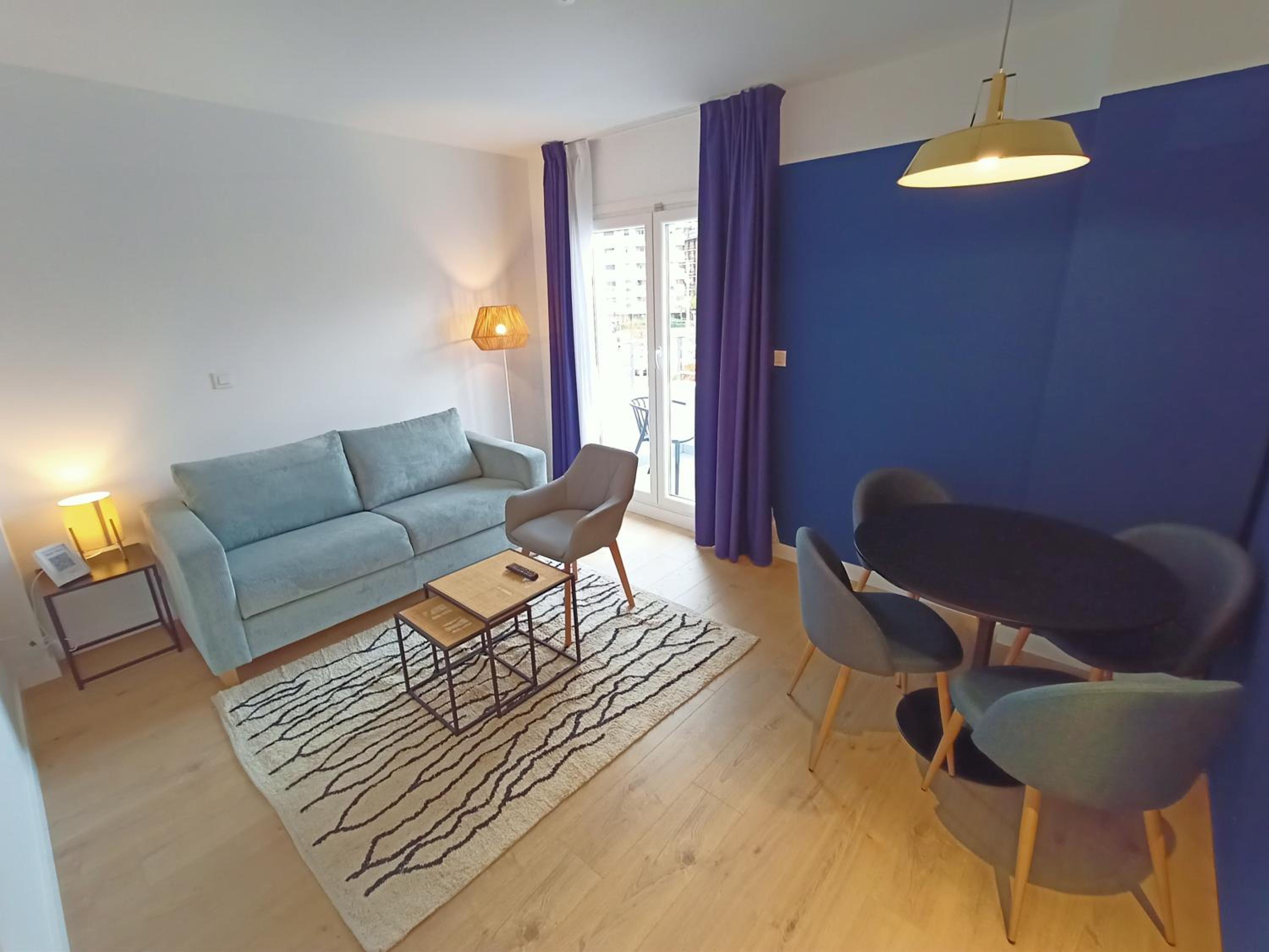 Studio with Balcony
