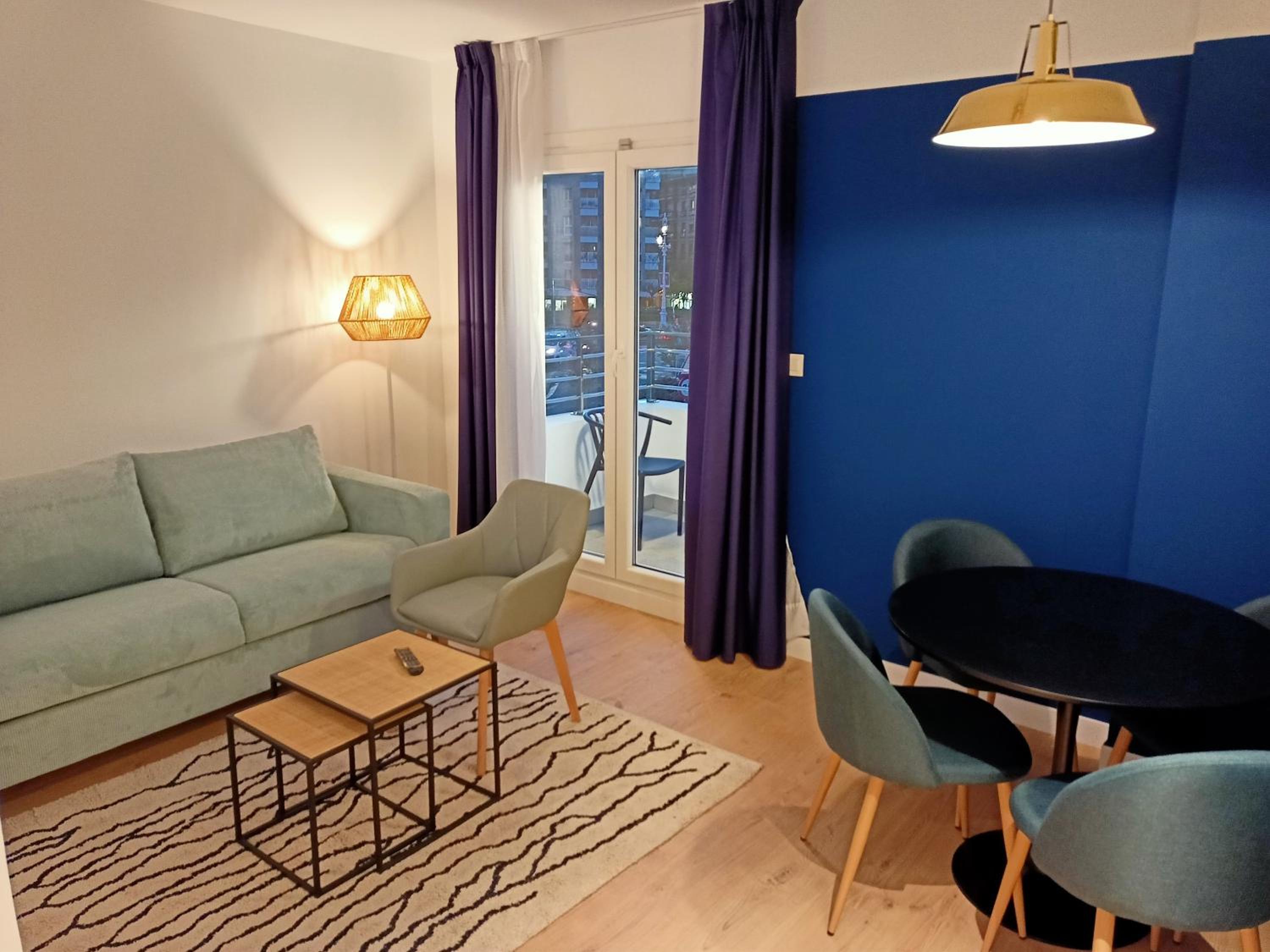 Studio with Balcony