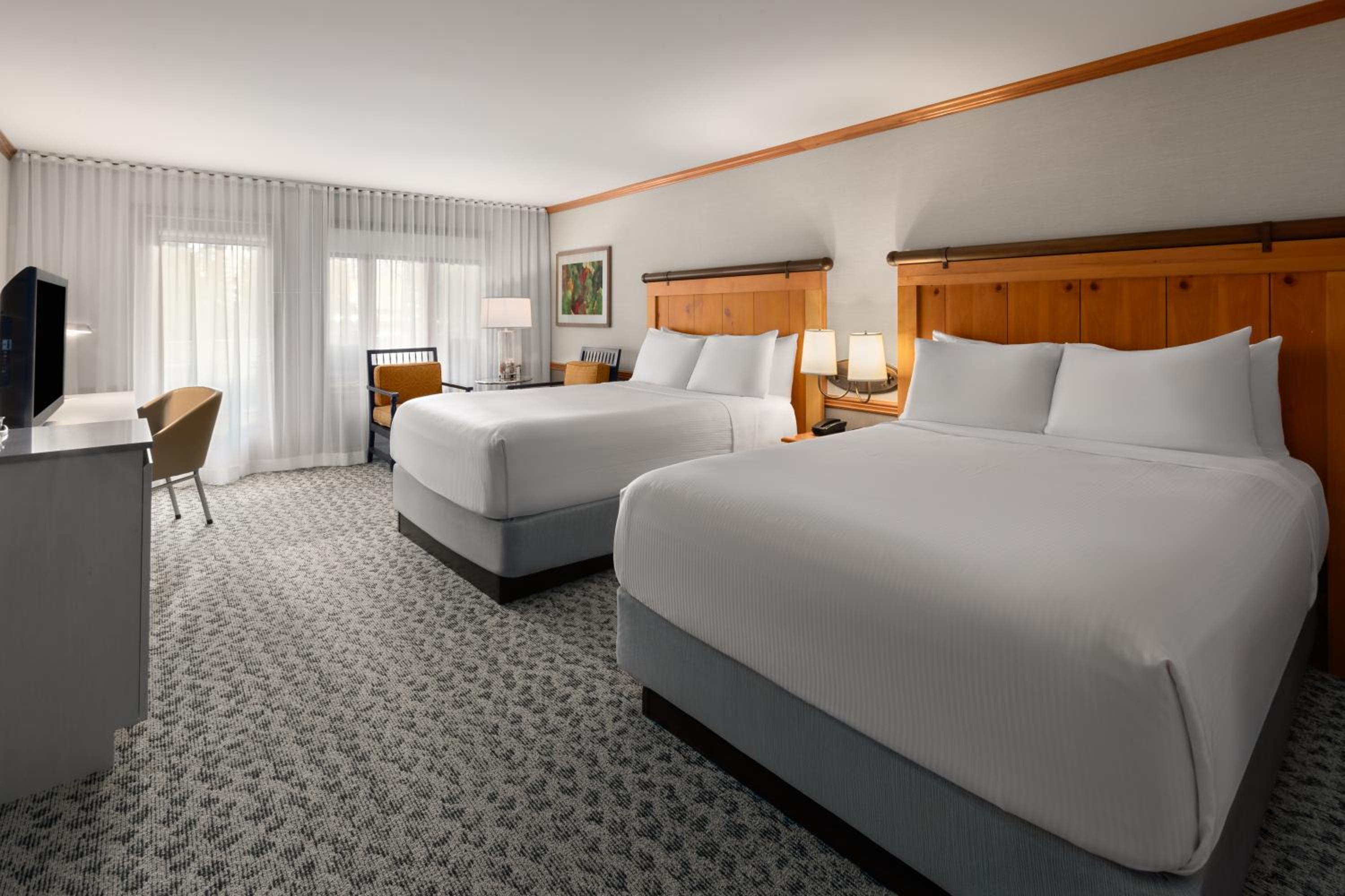 Premier Queen Room with Two Queen Beds and Balcony - Non-Smoking - Photo 1