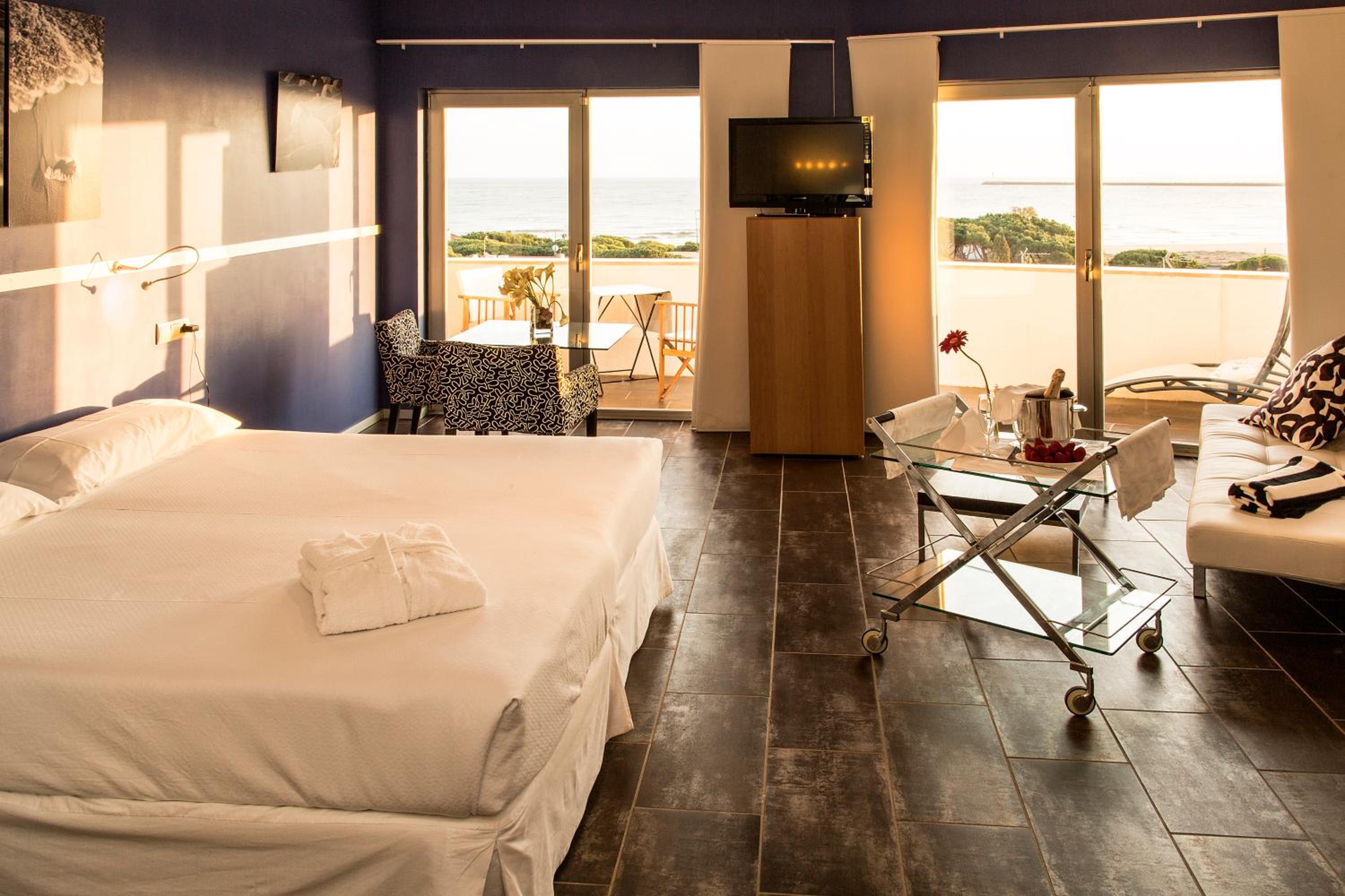 Suite Junior con vista al mar.