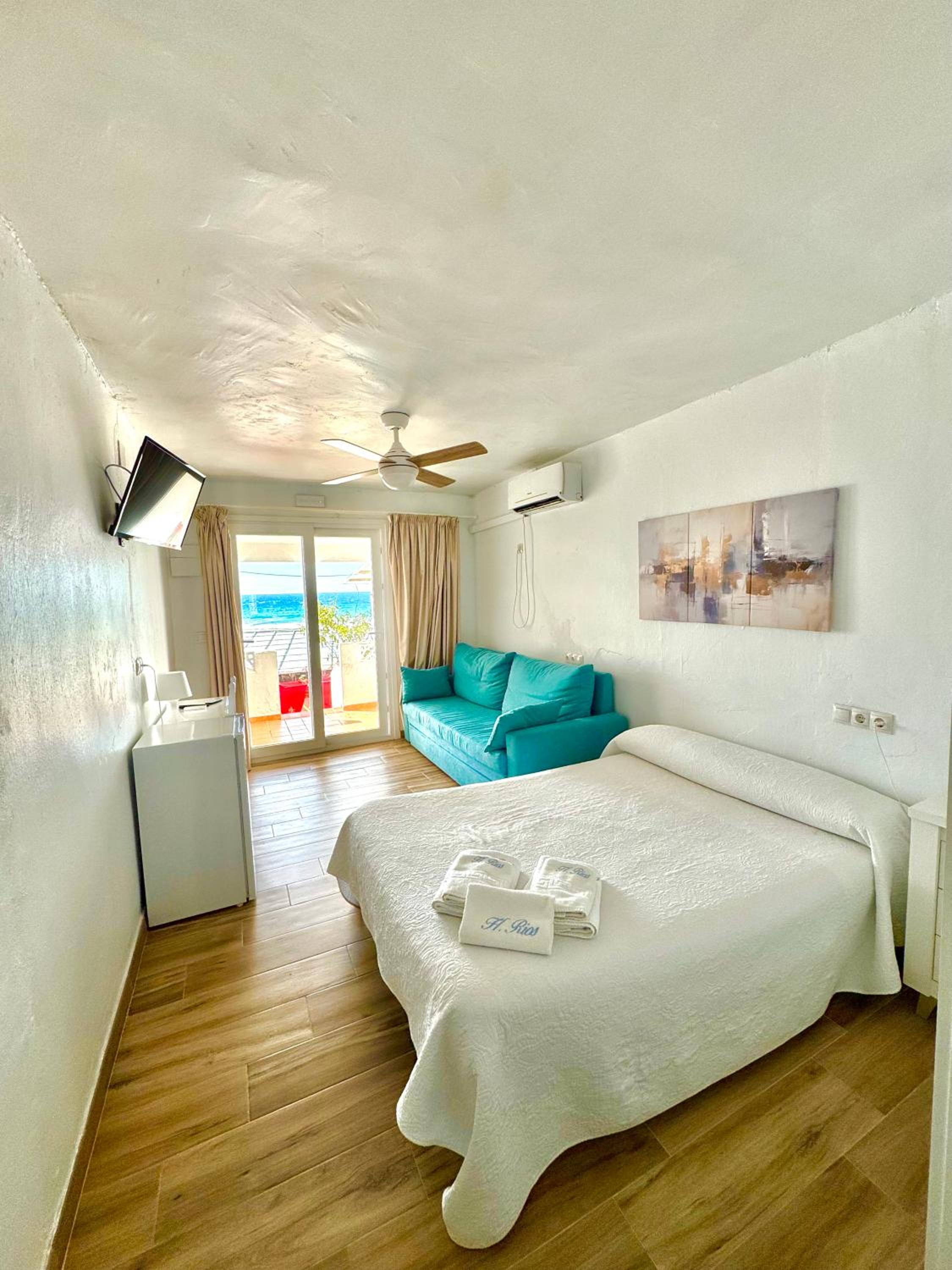 Habitación Doble o con Dos Camas con Vista al Mar