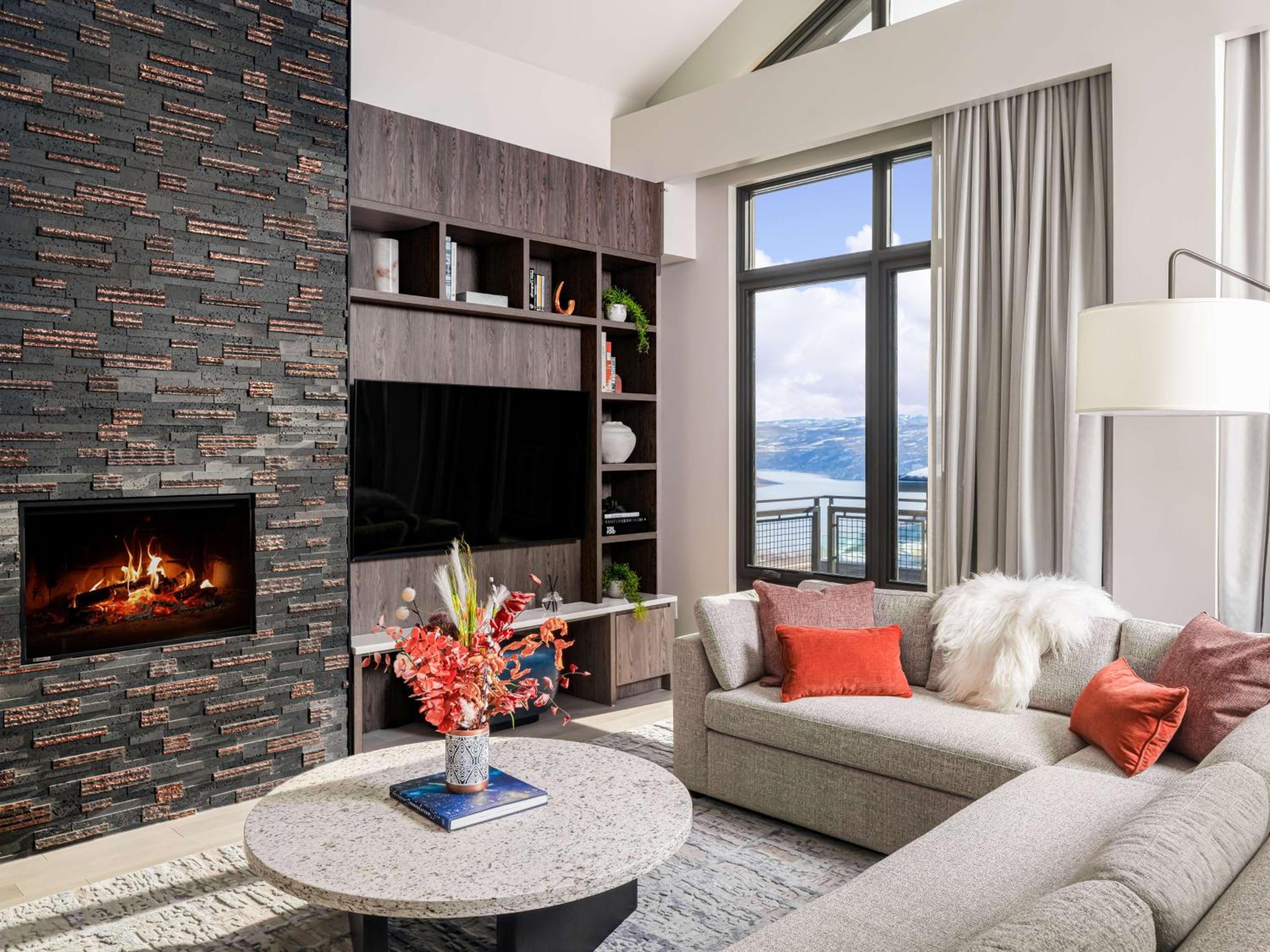 Three-Bedroom Residence with Jordanelle View
