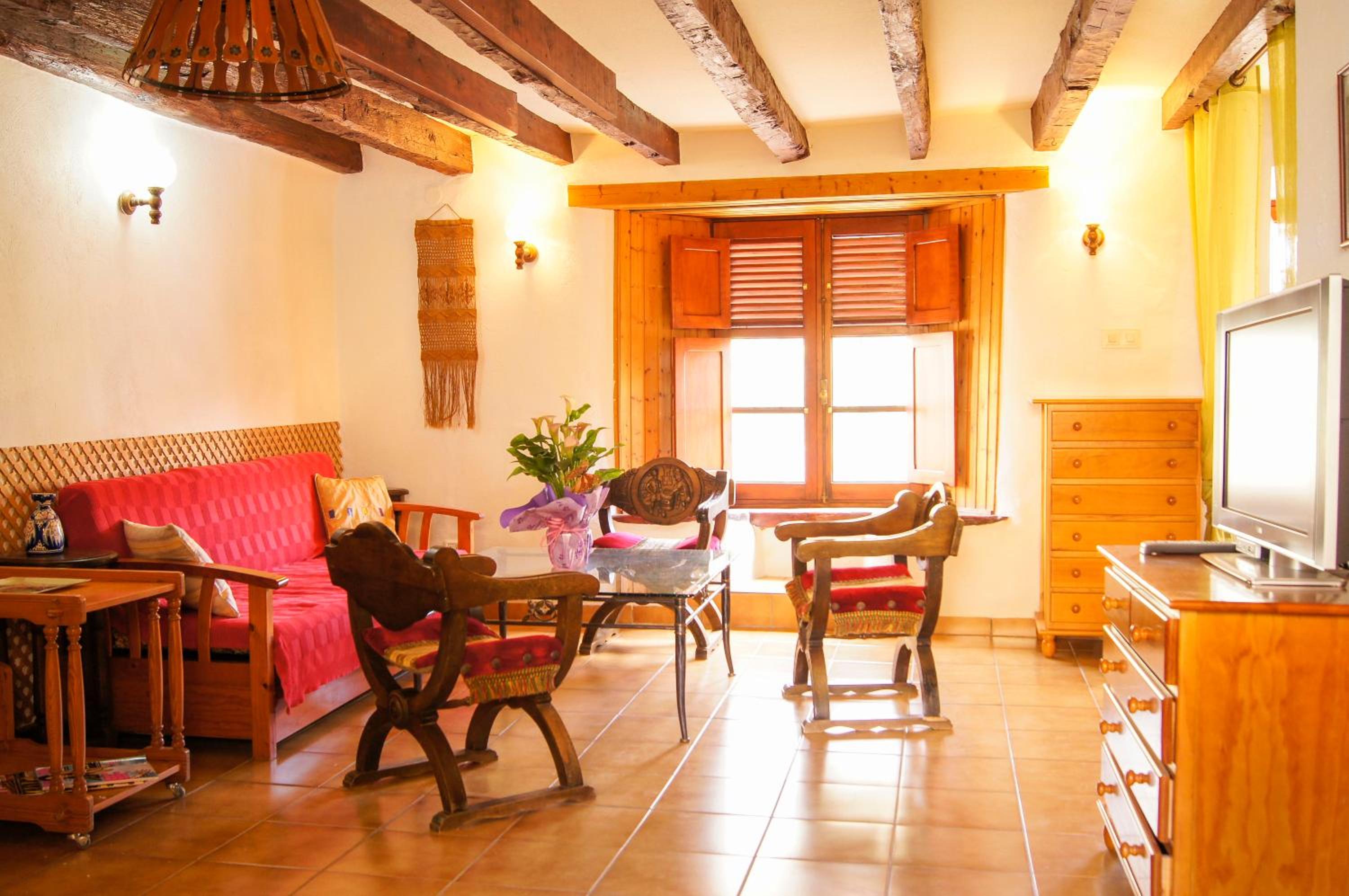 Estudio con sofá cama
