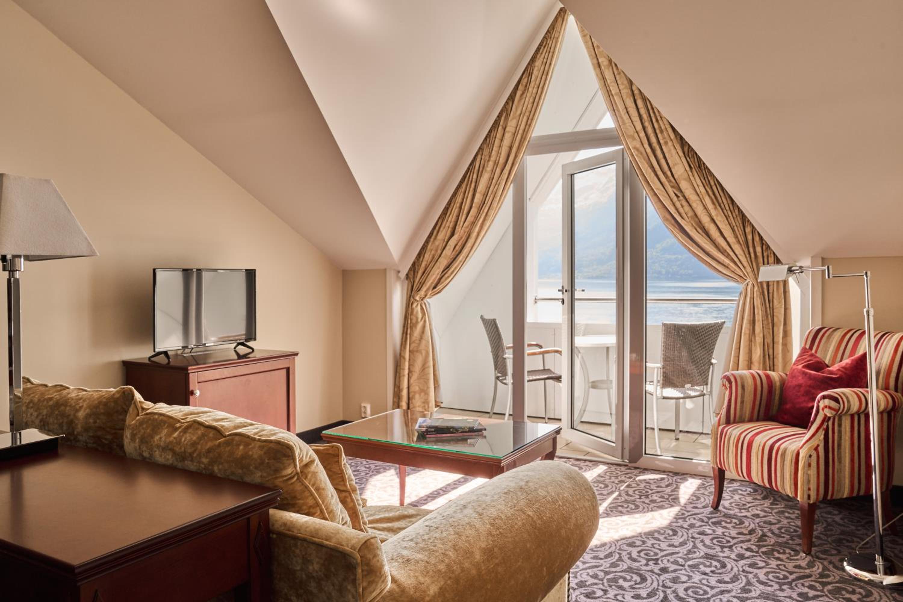 Deluxe Double Room with Fjord View