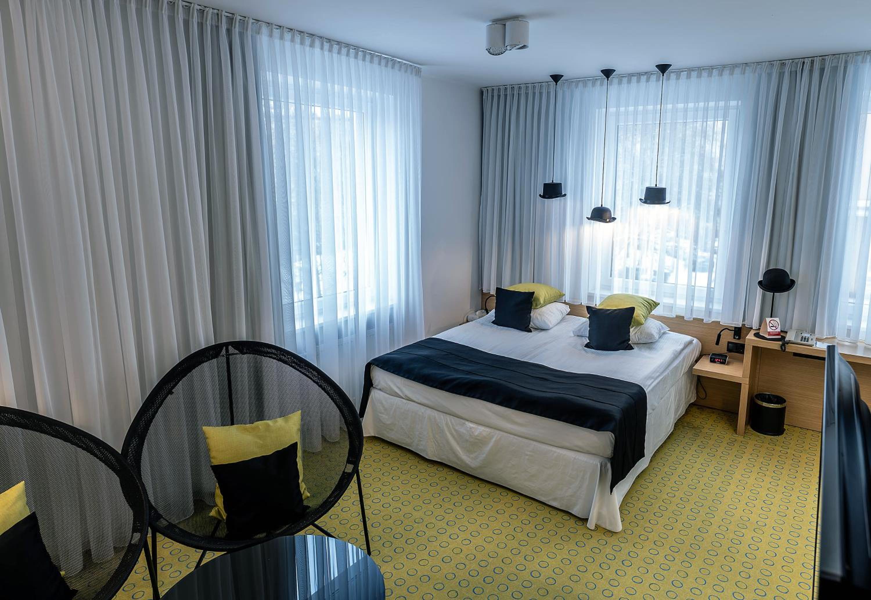 Delux room with king size bed with access to the wellness and fitness area, photo 6