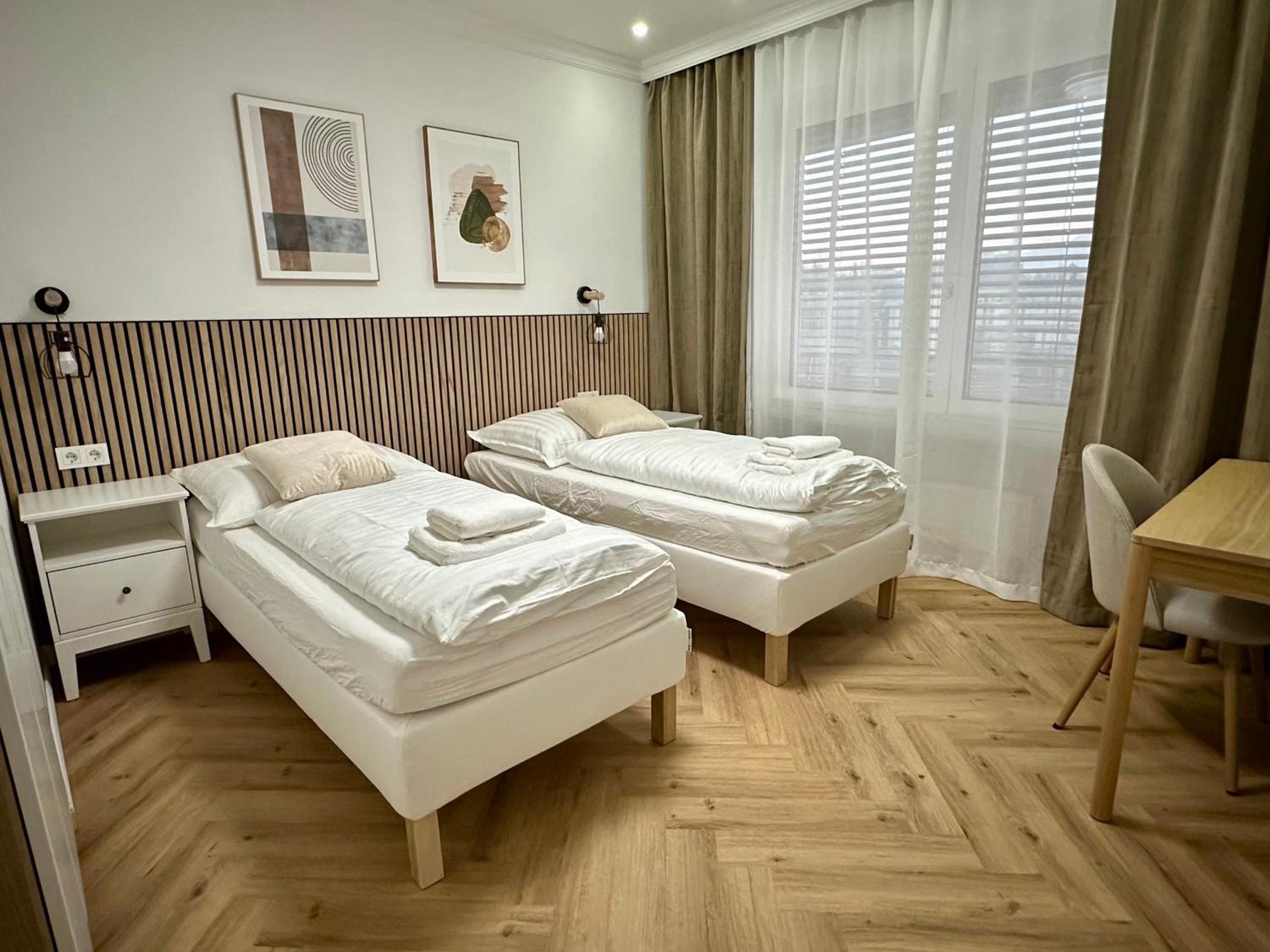 Two-Bedroom Apartment with Balcony and Terrace