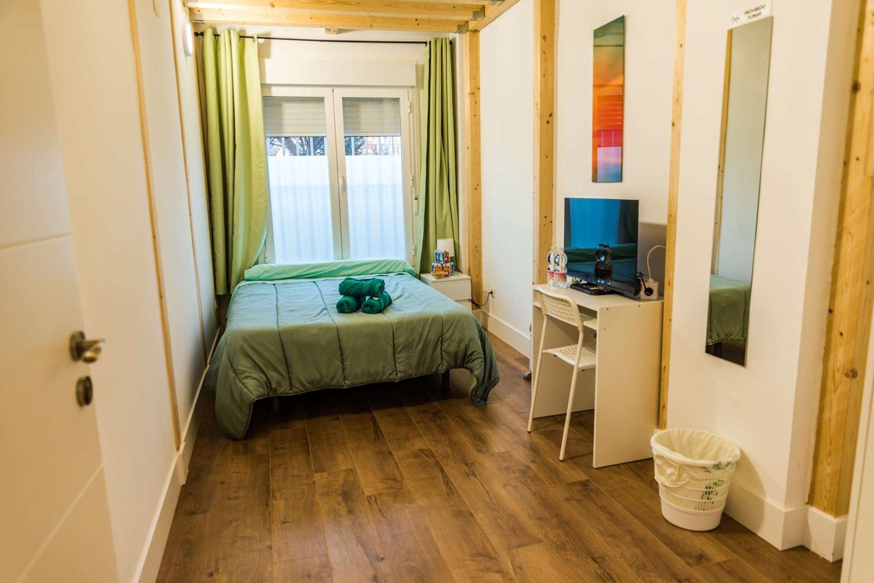 Habitación doble con baño compartido