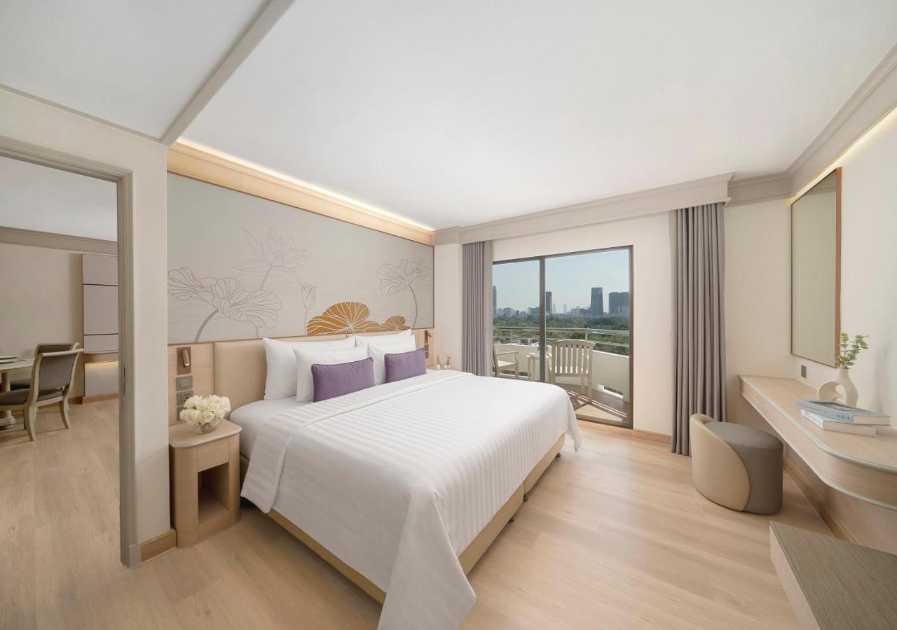 Suíte de um quarto com vista para o lago