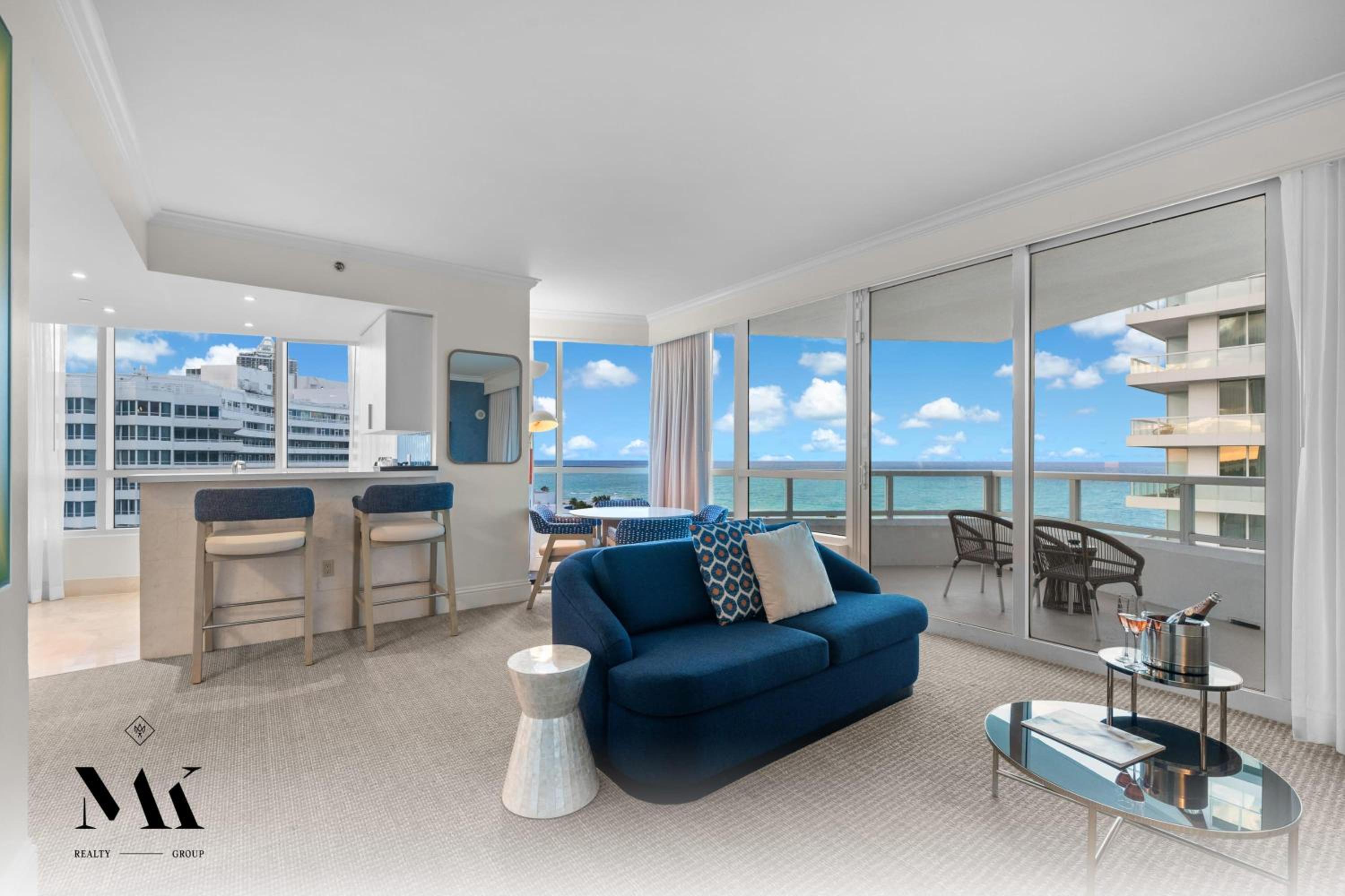 Superior One-Bedroom Suite with Pool View