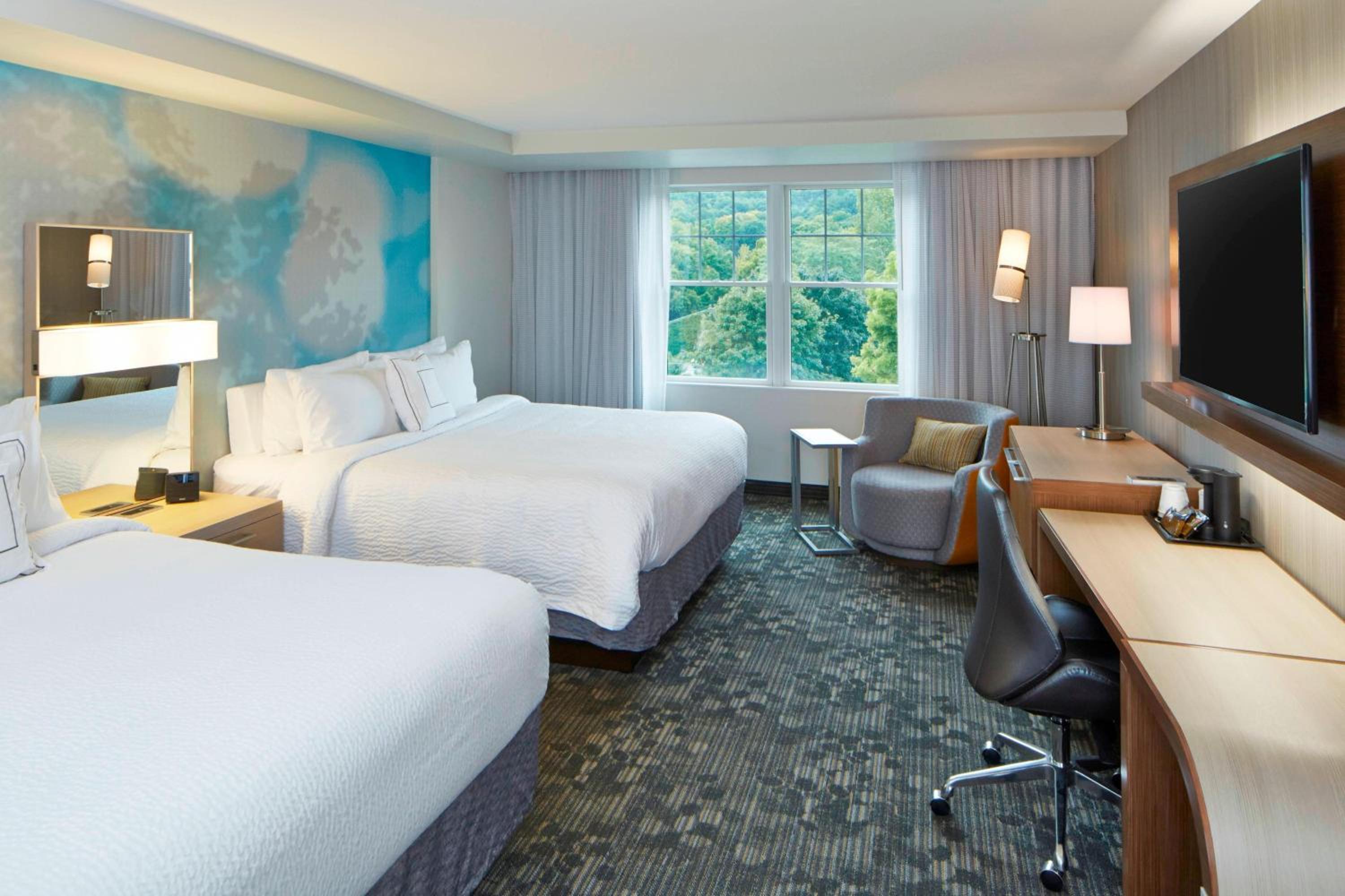 King Room with Two King Beds - Mobility Accessible with Tub photo 1