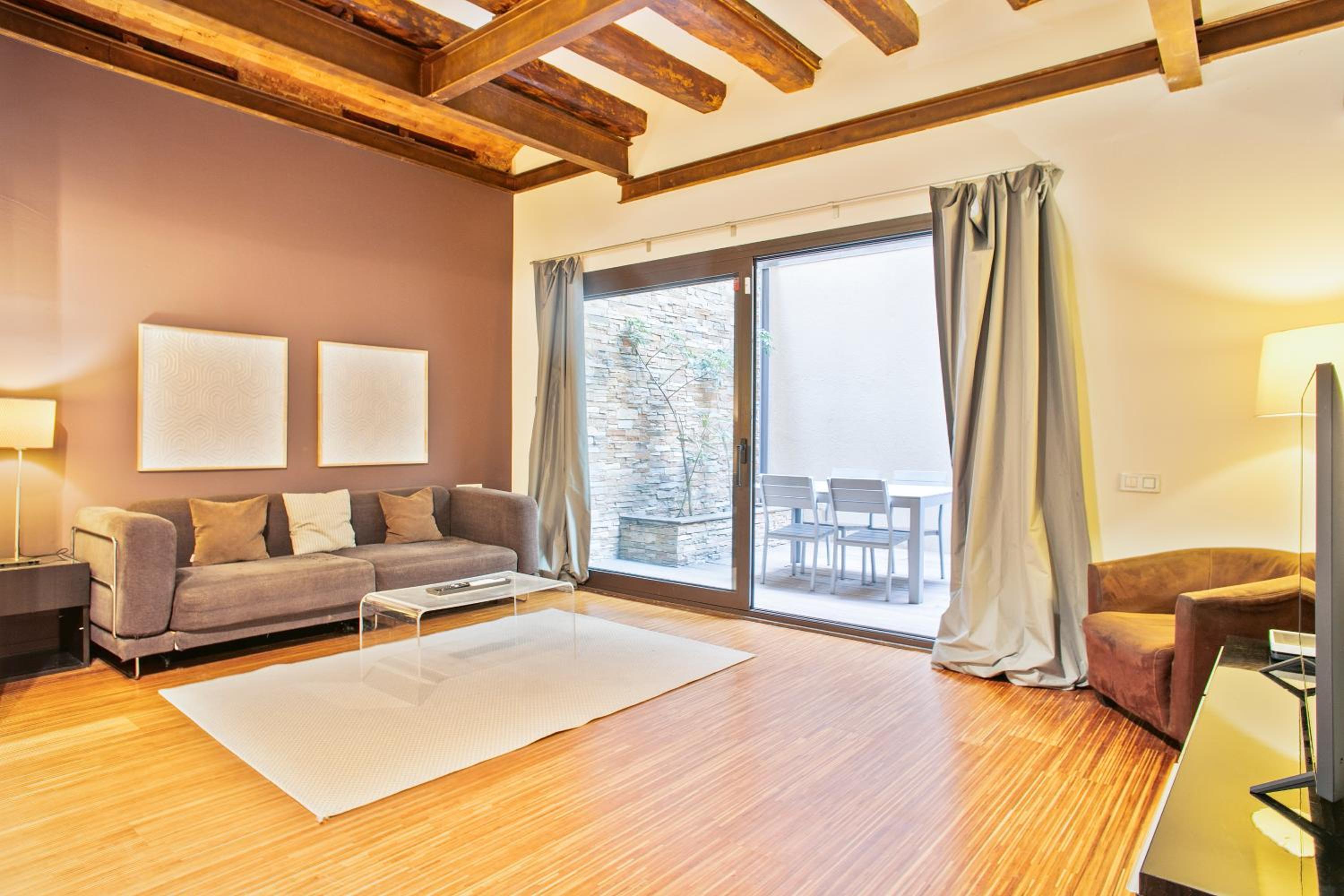 One-Bedroom Apartment with Terrace