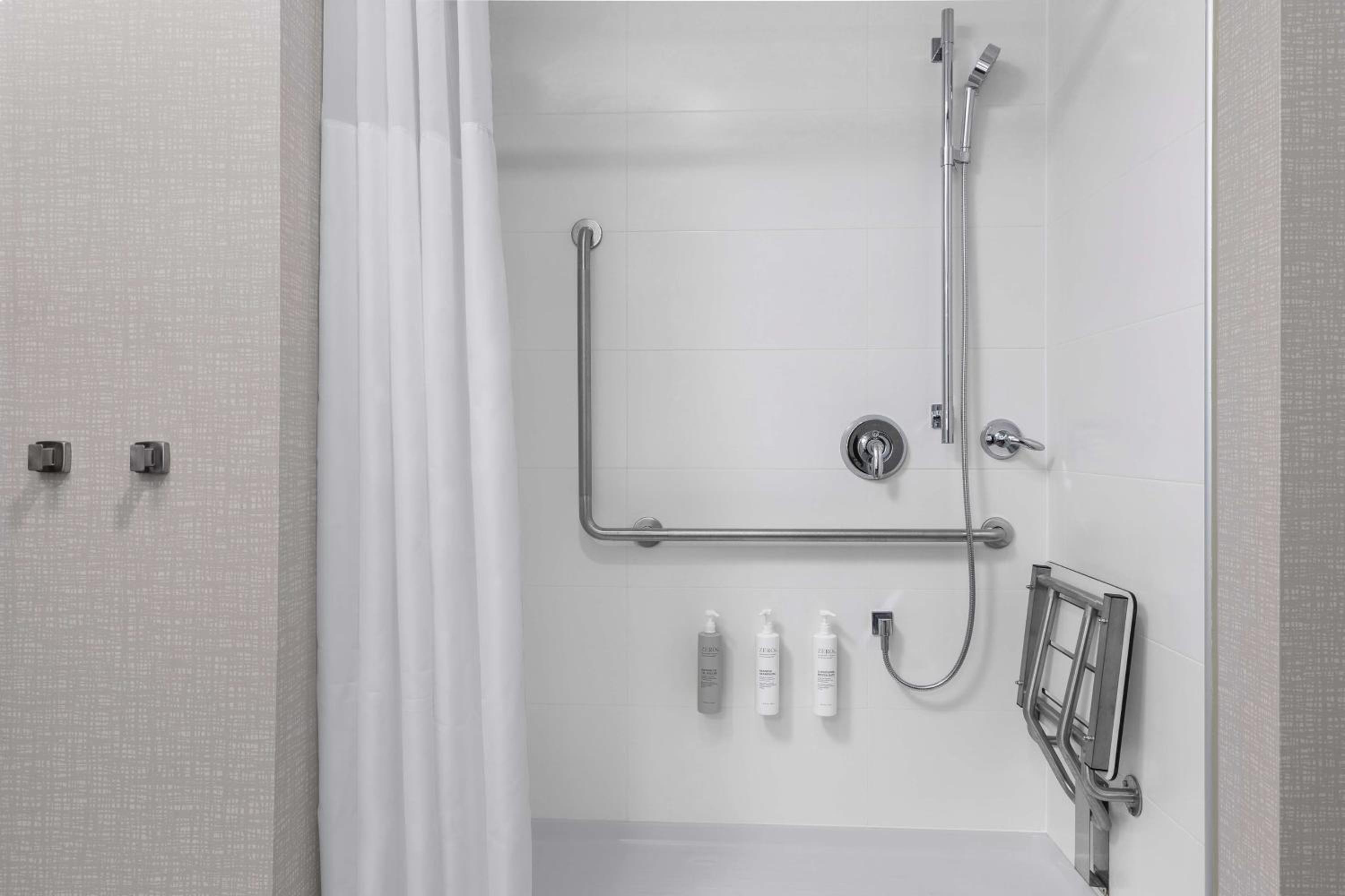 King Room with Roll-In Shower - Mobility/Hearing Accessible