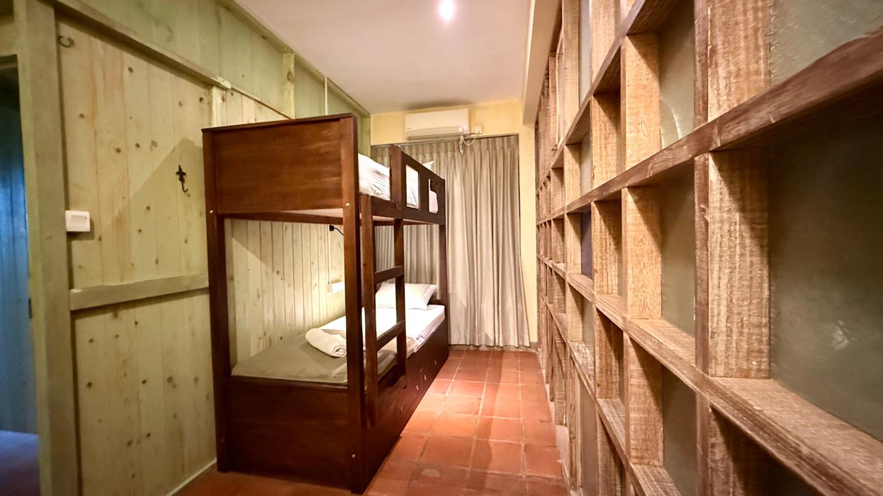 Bed in 4-Bed Male Dormitory Room