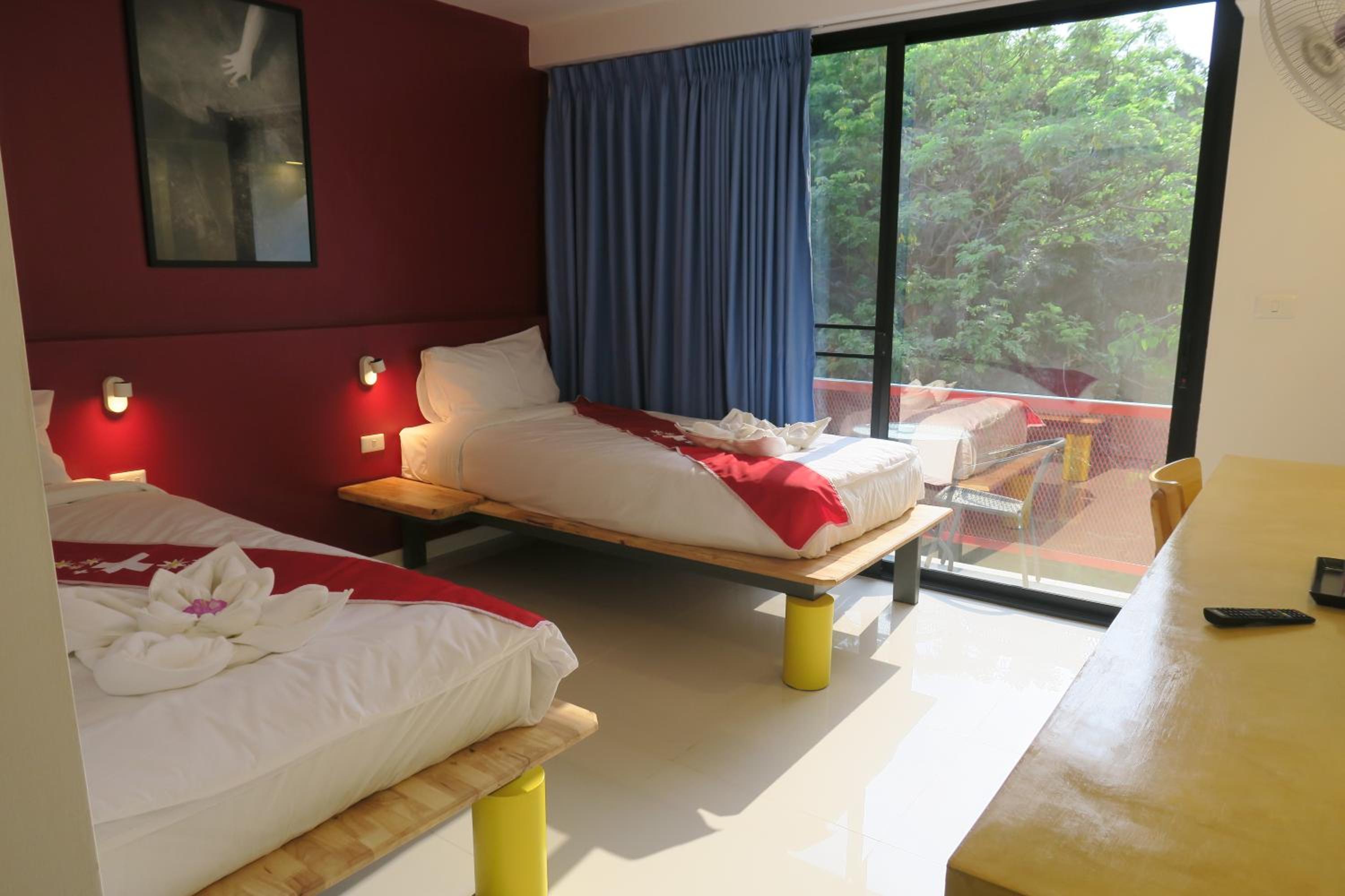 Quarto Duplo com Varanda