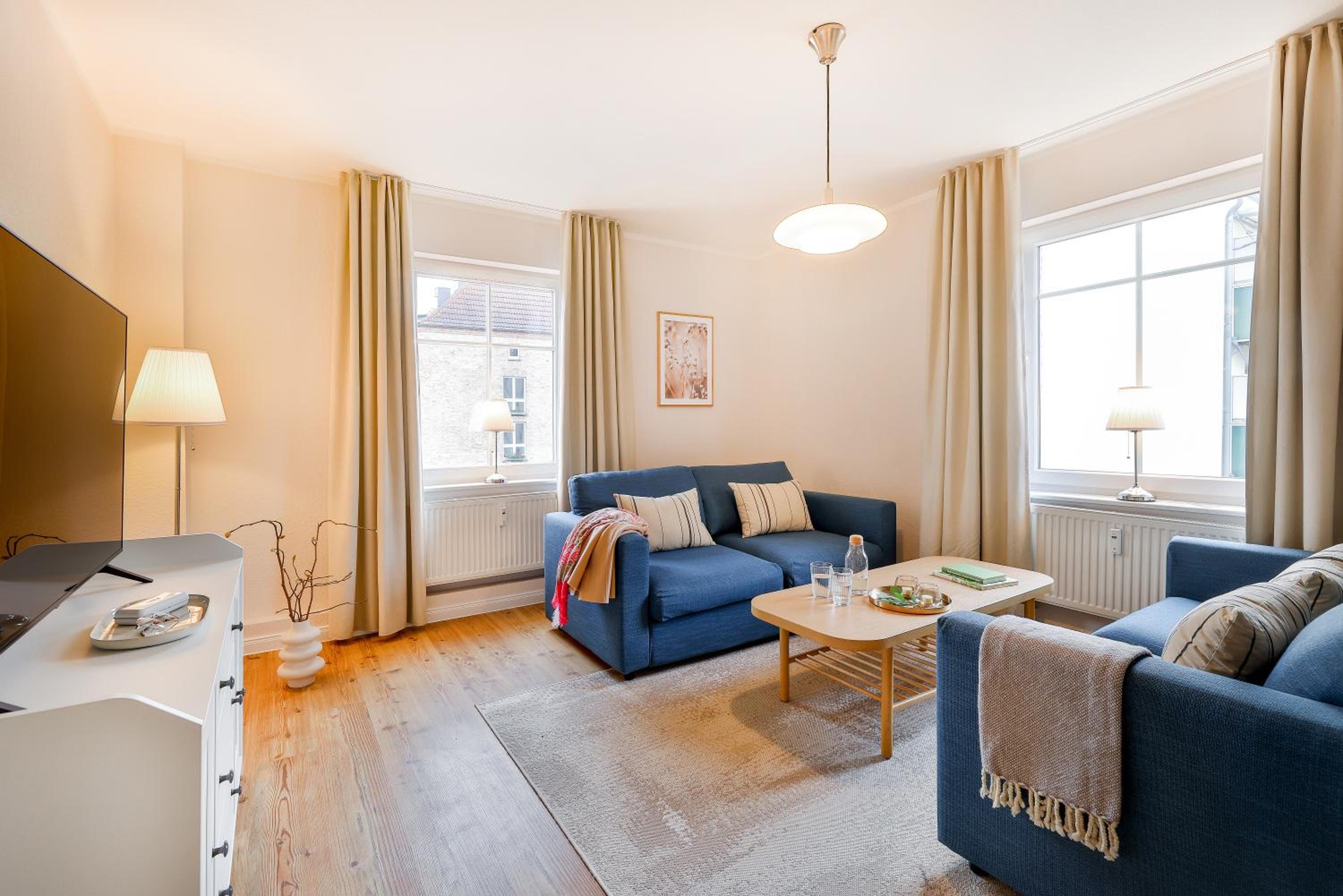 Two-Bedroom Apartment with Balcony