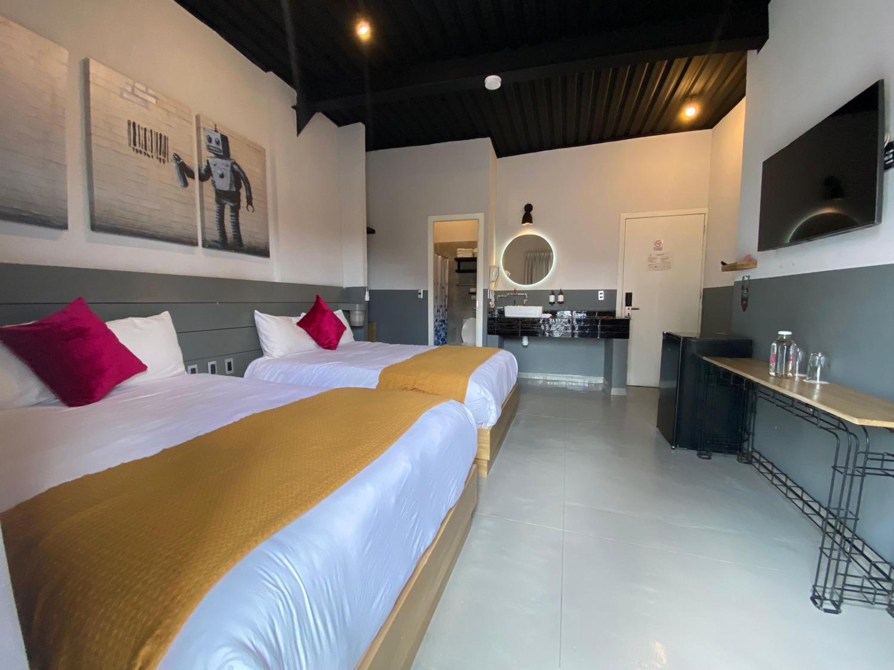 Deluxe Double Room with Two Double Beds
