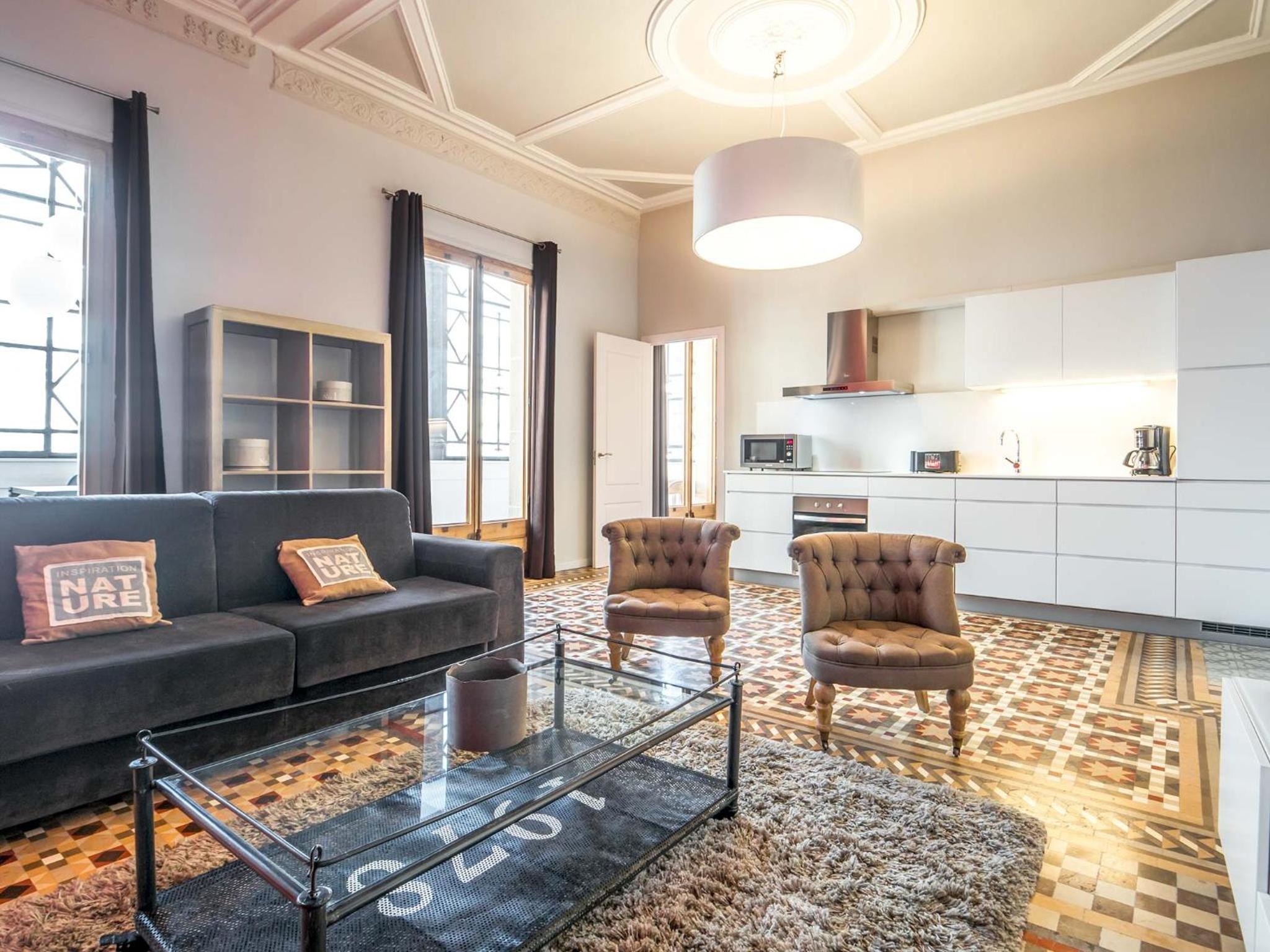 Apartamento de dos habitaciones - Rambla Catalunya