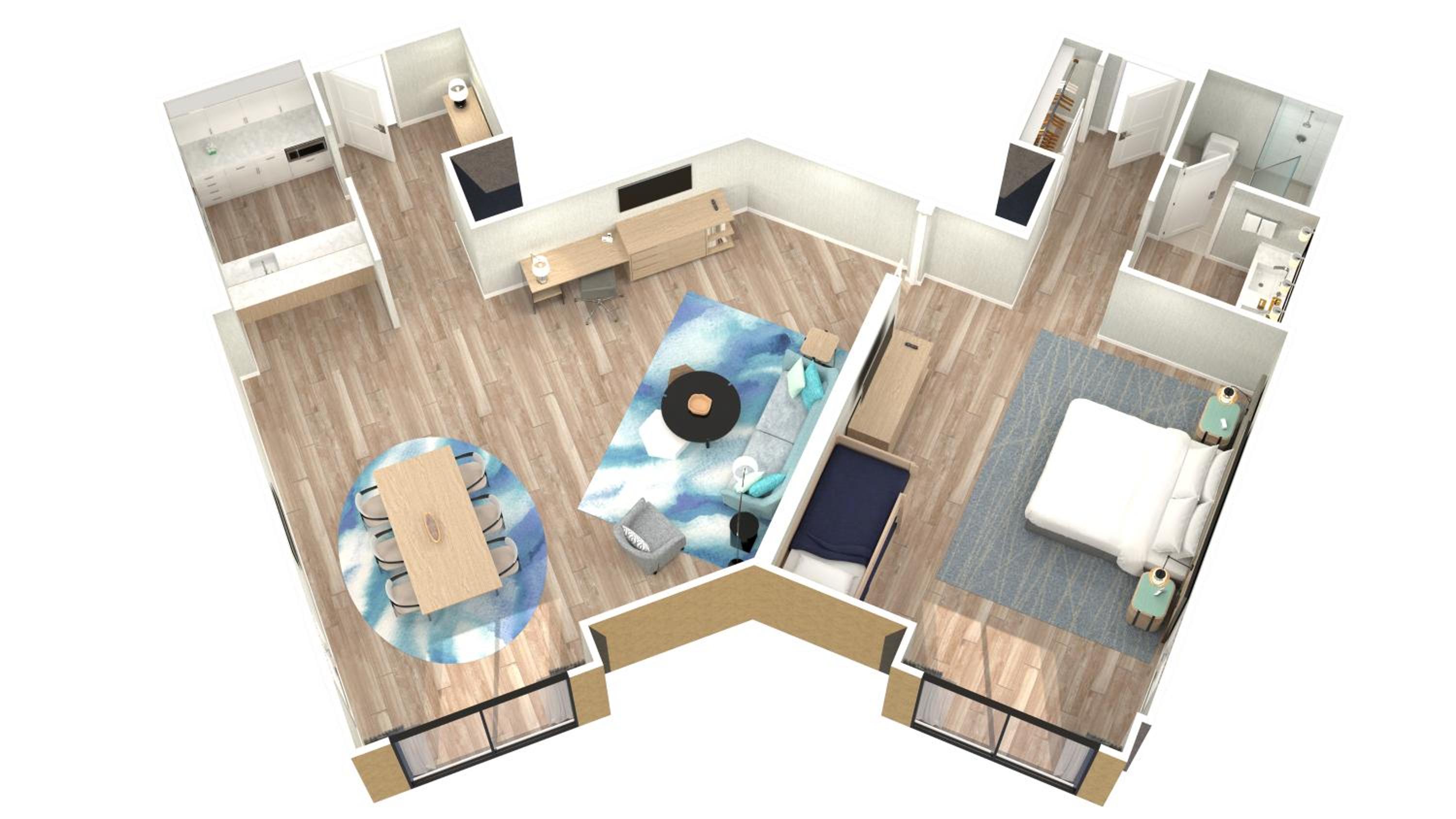 Family Bunk Bed Suite